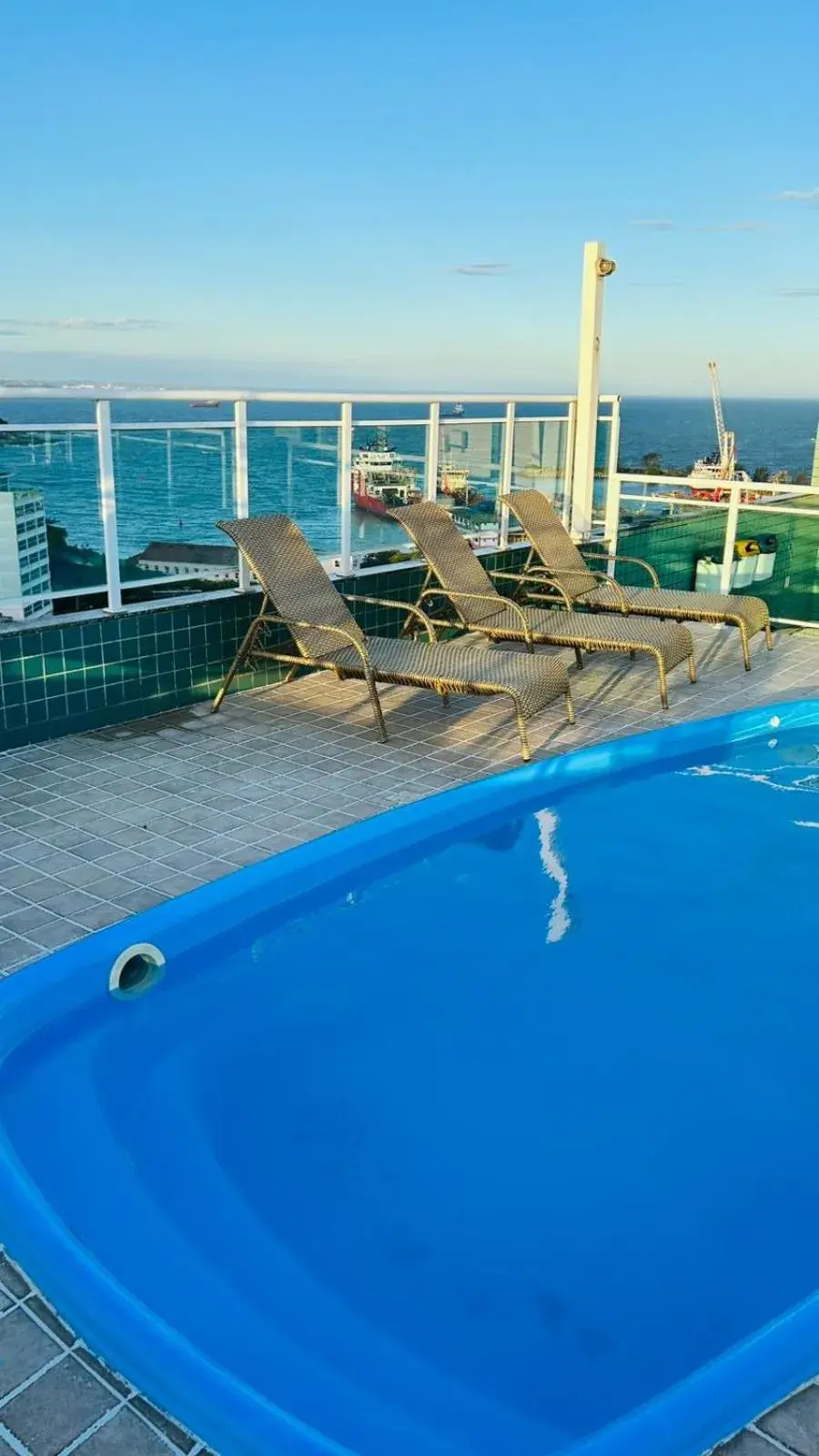 Swimming pool in Hotel Atlantico Macaé By Inn House Swimming pool in Hotel Atlantico Macaé By Inn House