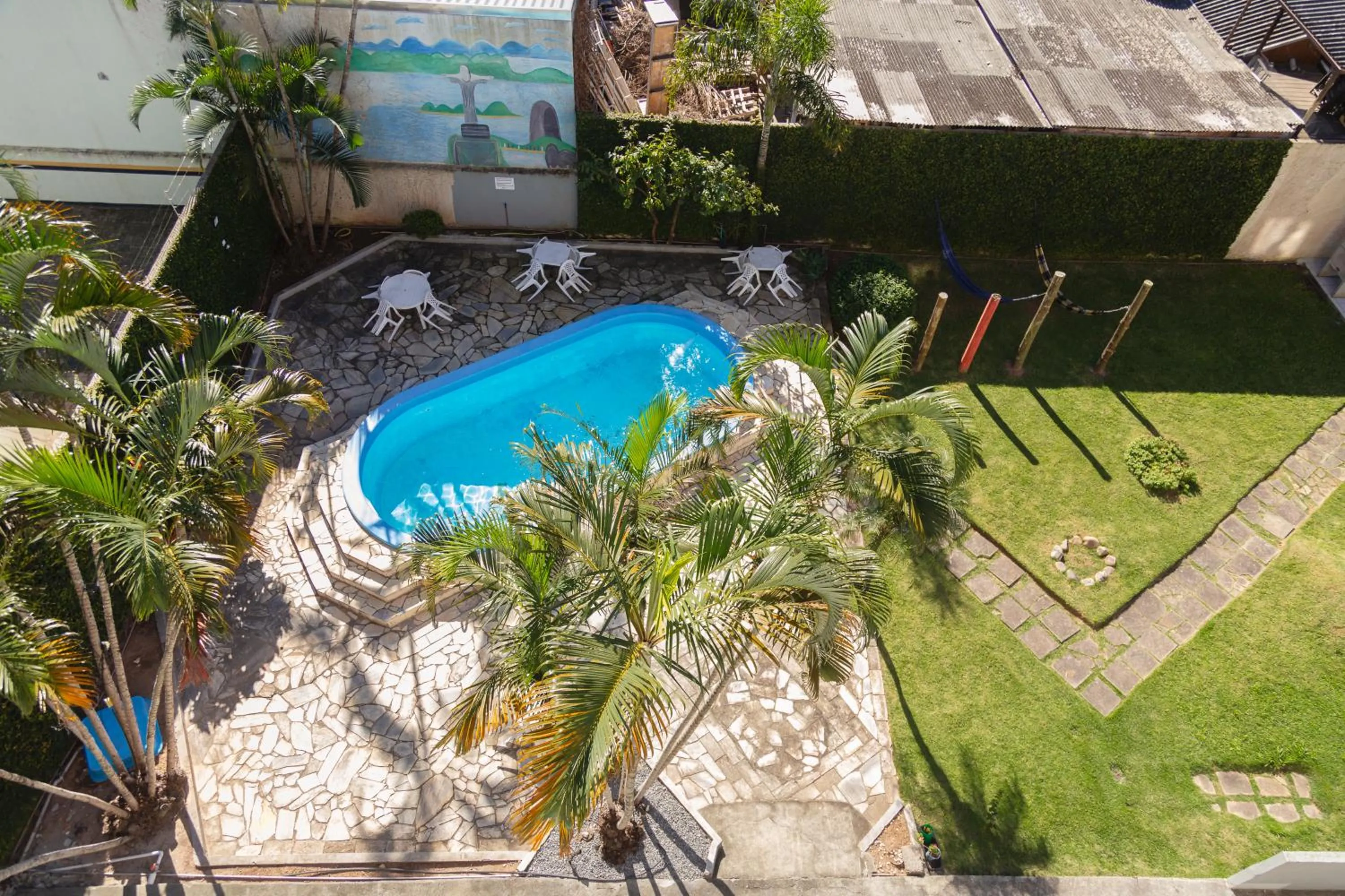 Garden view in HANNA Praia Hotel - Florianópolis