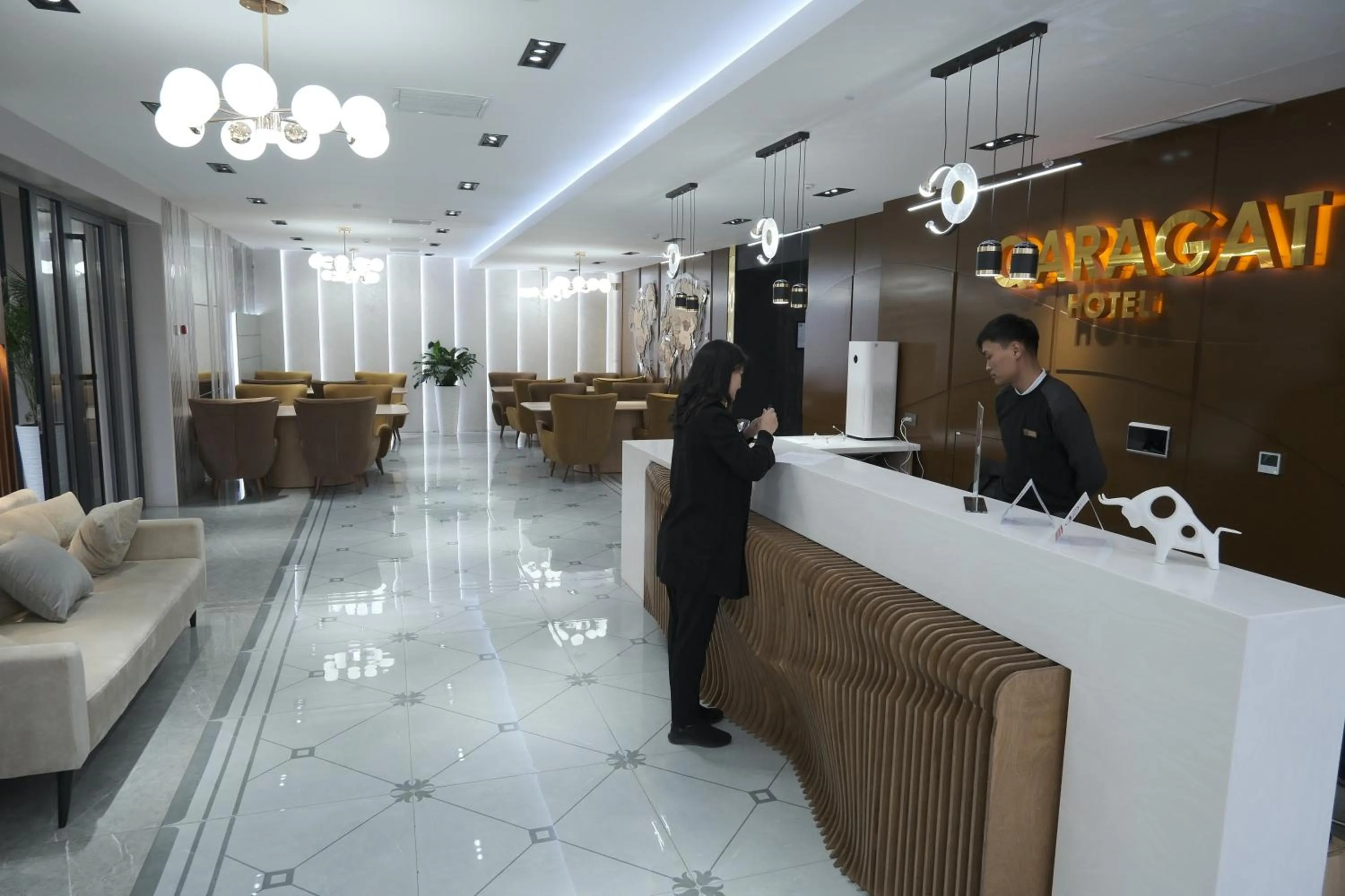 Lobby or reception in Qaragat
