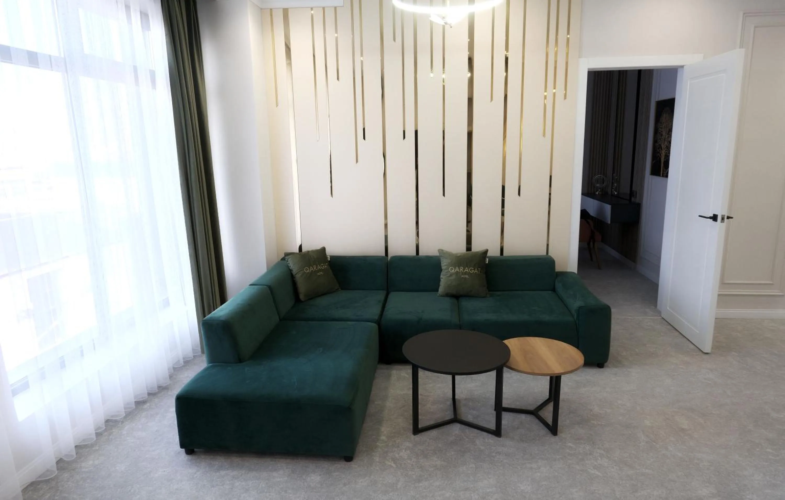 Seating area in Qaragat