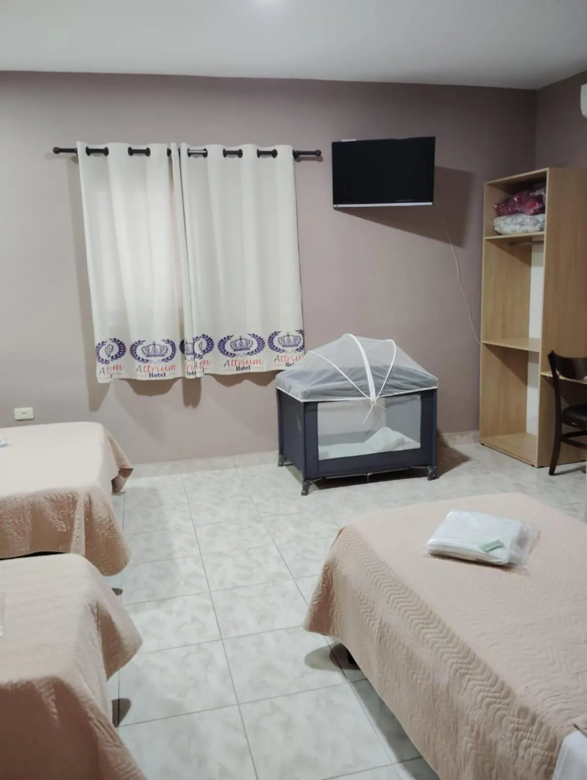 Bed in Attriun Hotel