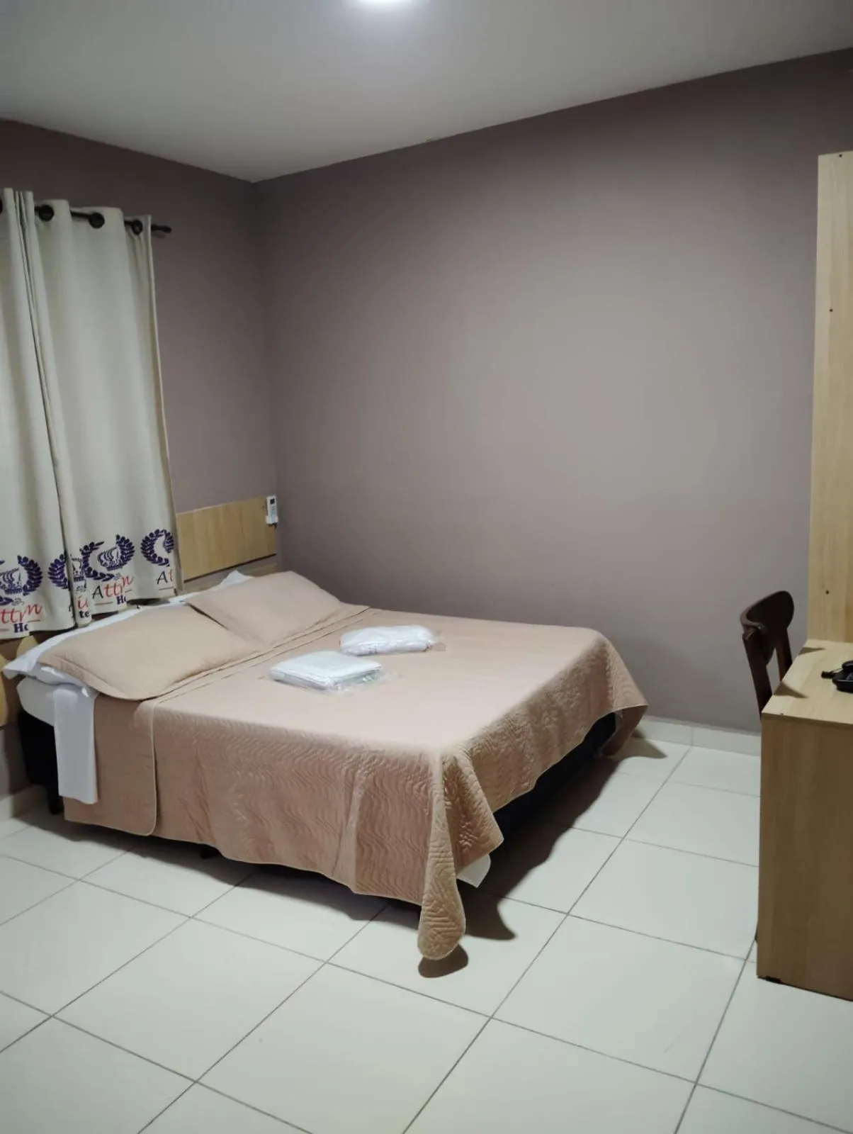 Bed in Attriun Hotel