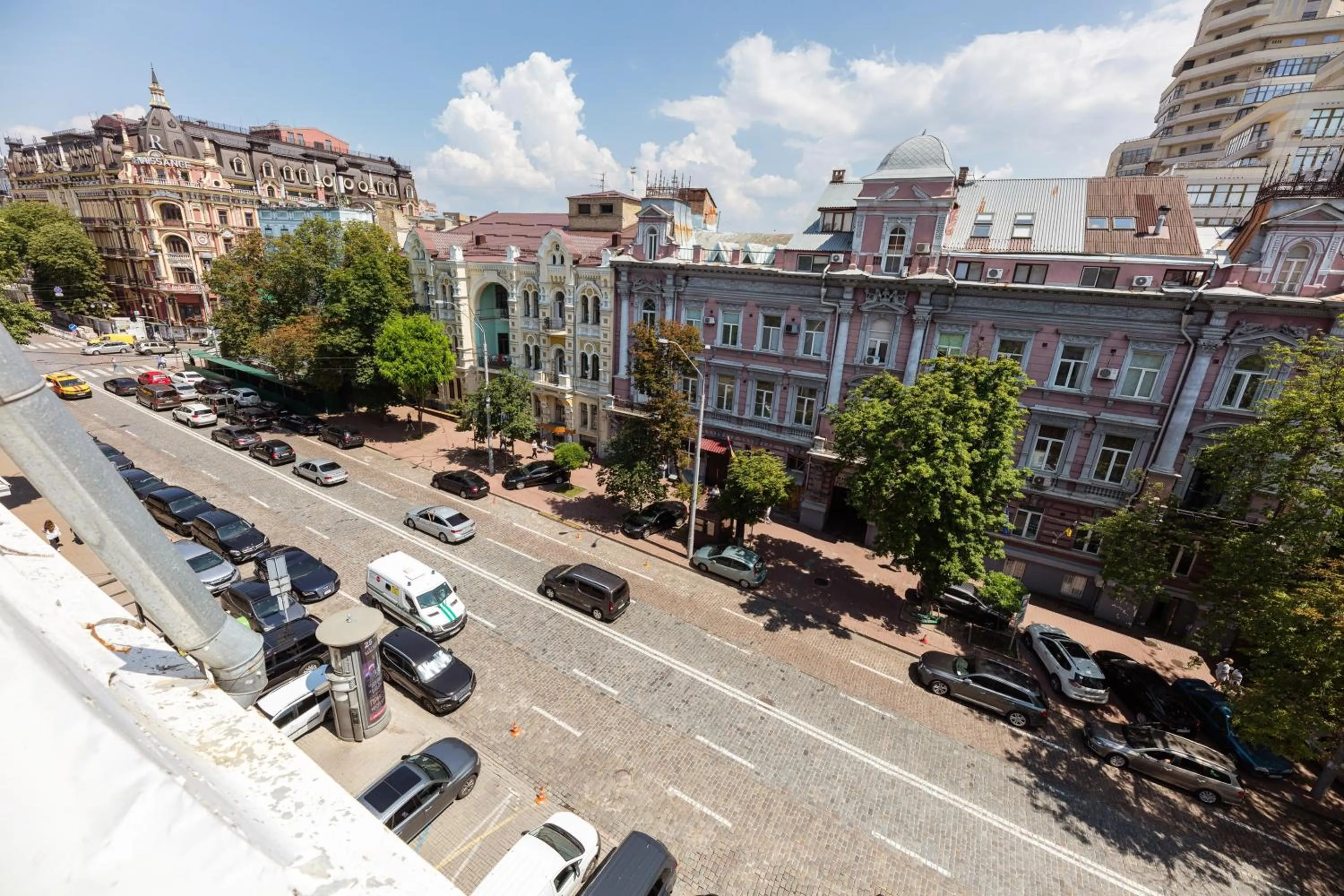 City view in Guest house "Golden Gate 911 "