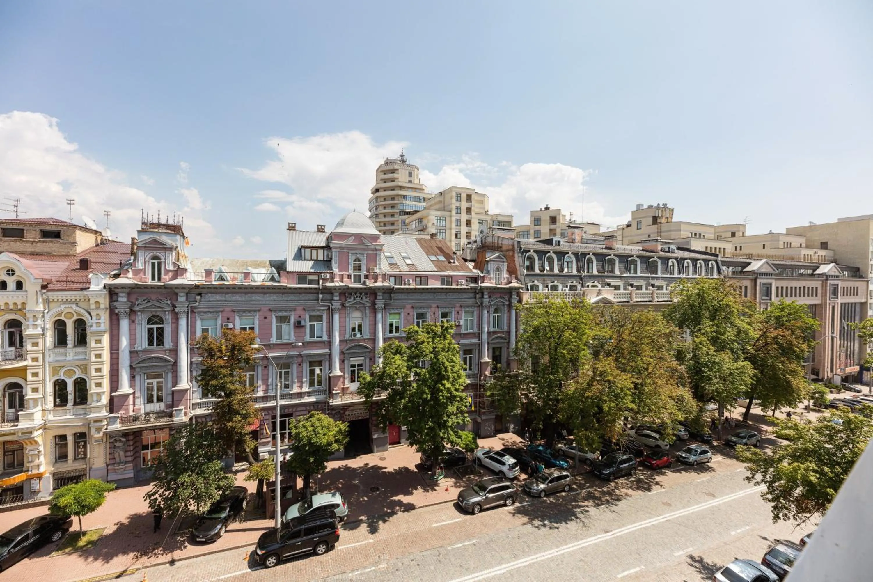 City view in Guest house "Golden Gate 911 "