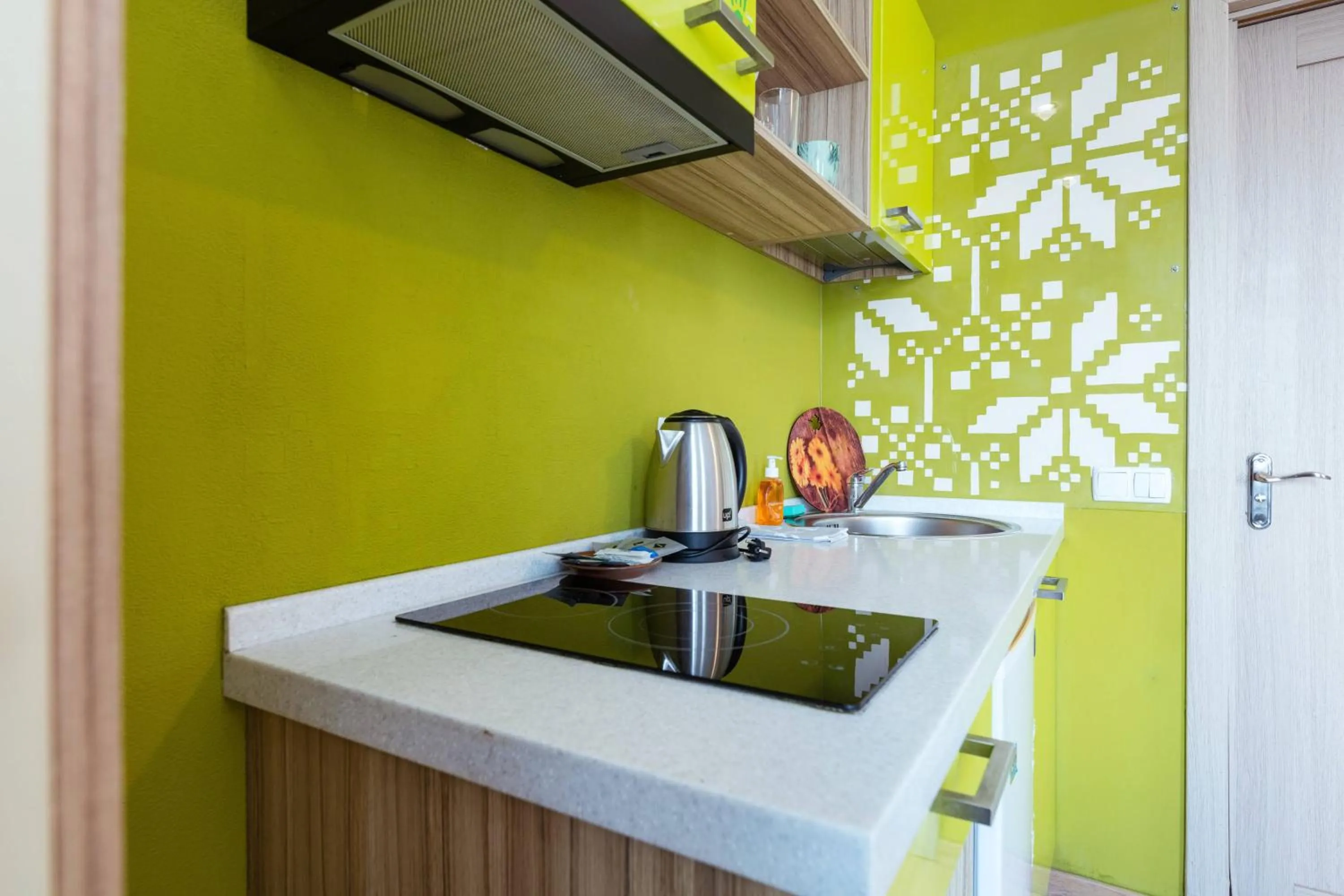 stove in Guest house "Golden Gate 911 "
