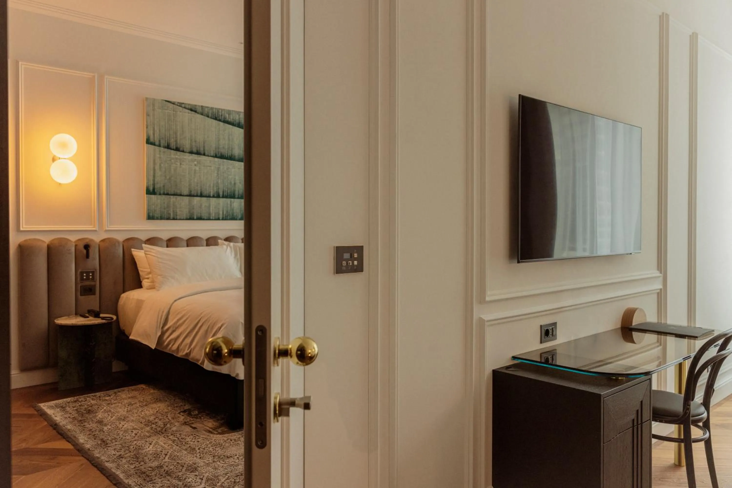 Bed in AS Boutique Hotel, superior