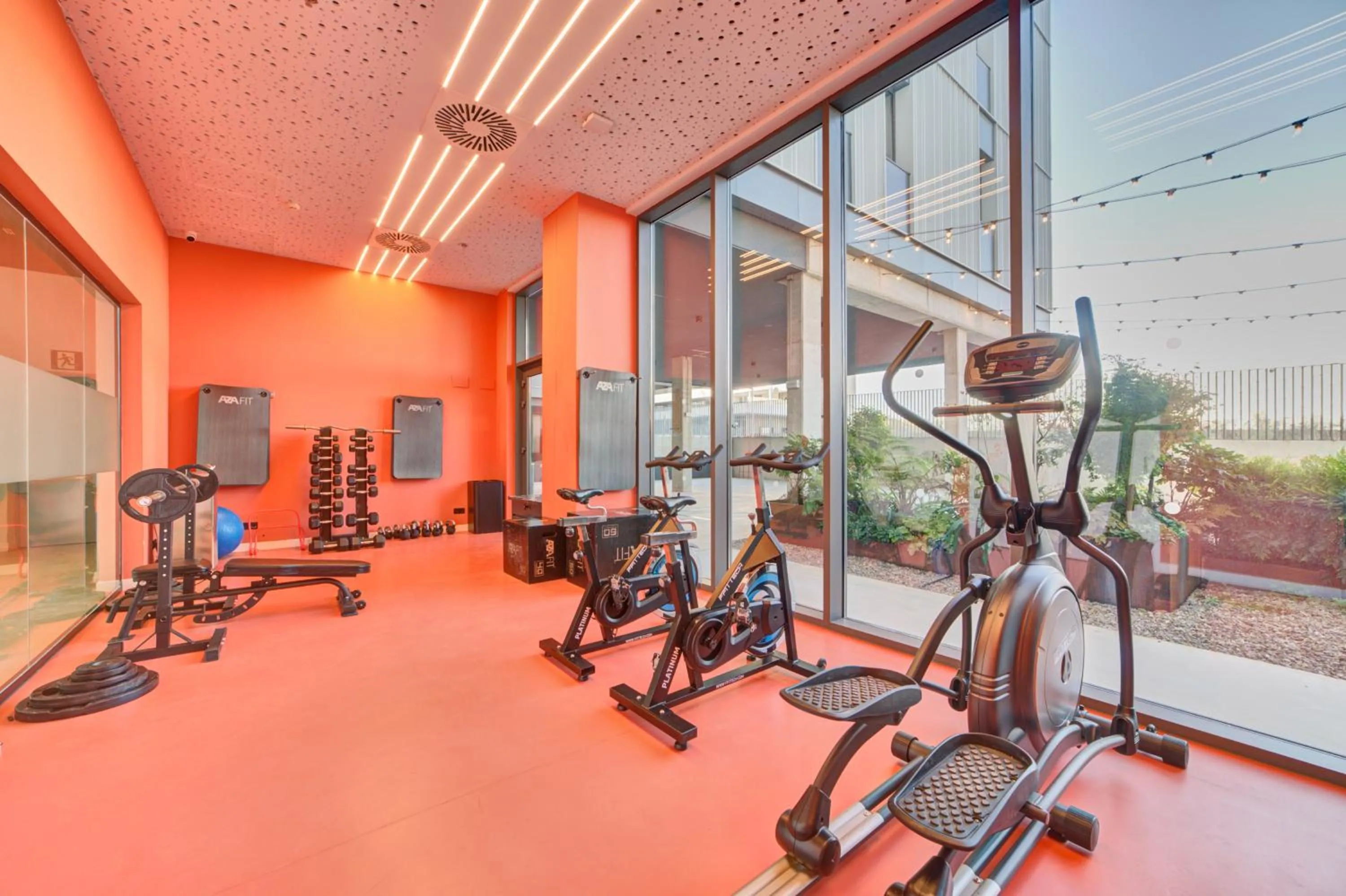Fitness centre/facilities in Home and CoLiving Pamplona
