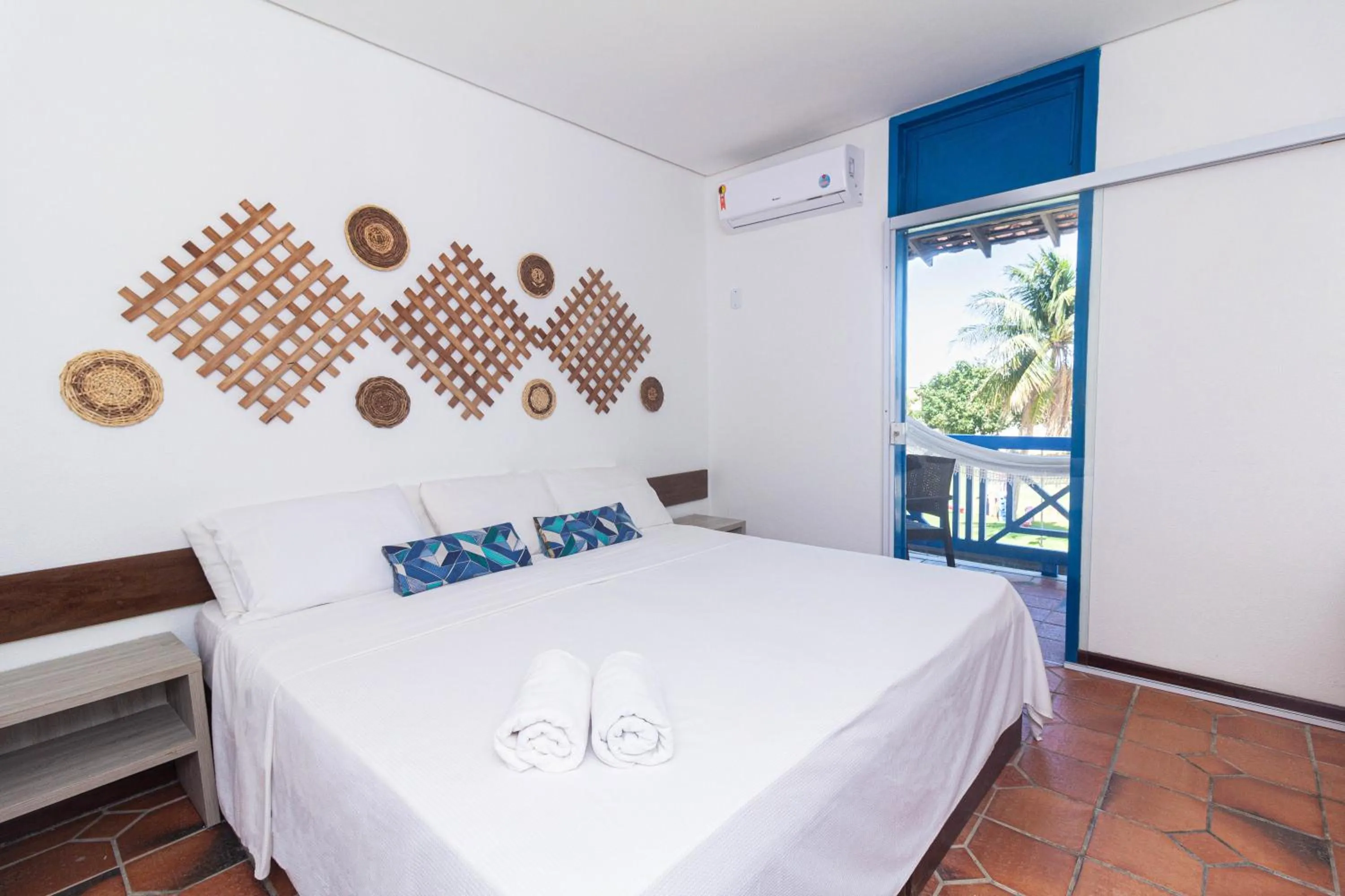 Bed in Arrey Rio Poty Hotel