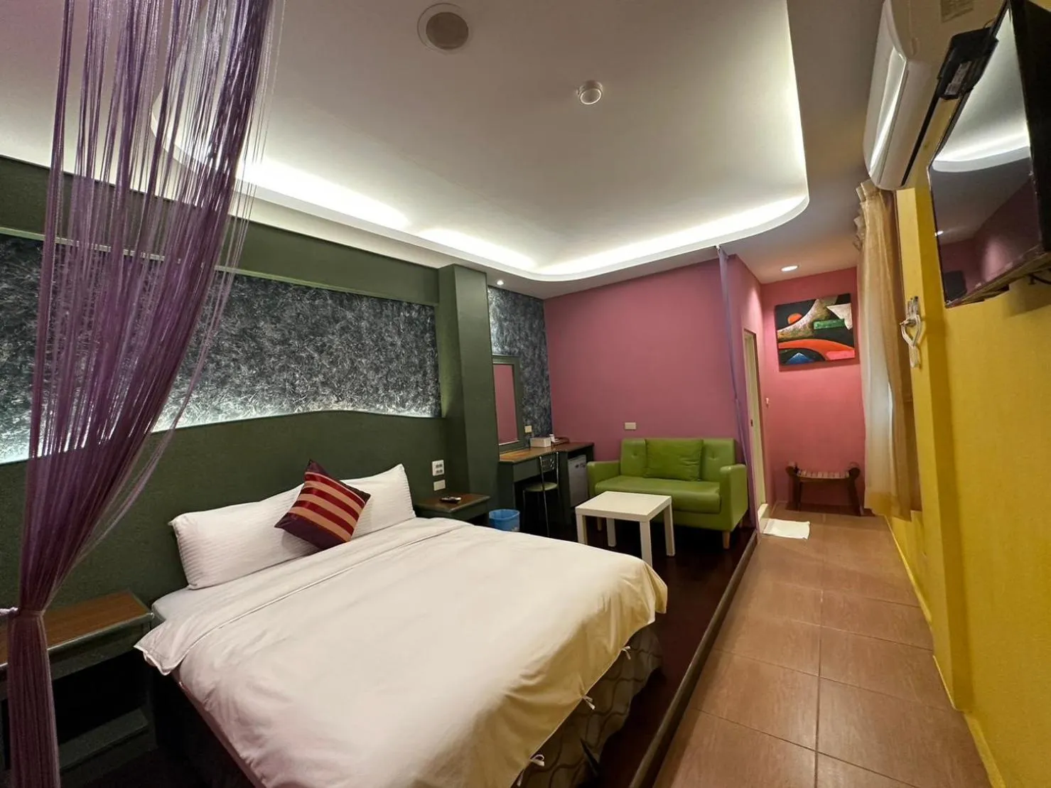 On site, Bed in Kenting Sea Cloudless Day Home