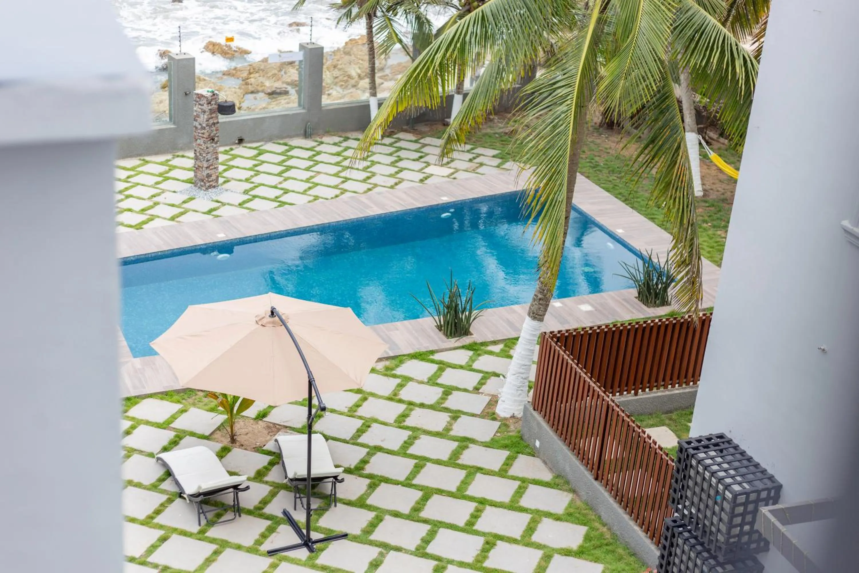 Patio in Serenity Residences & Spa - Kokrobite Beach