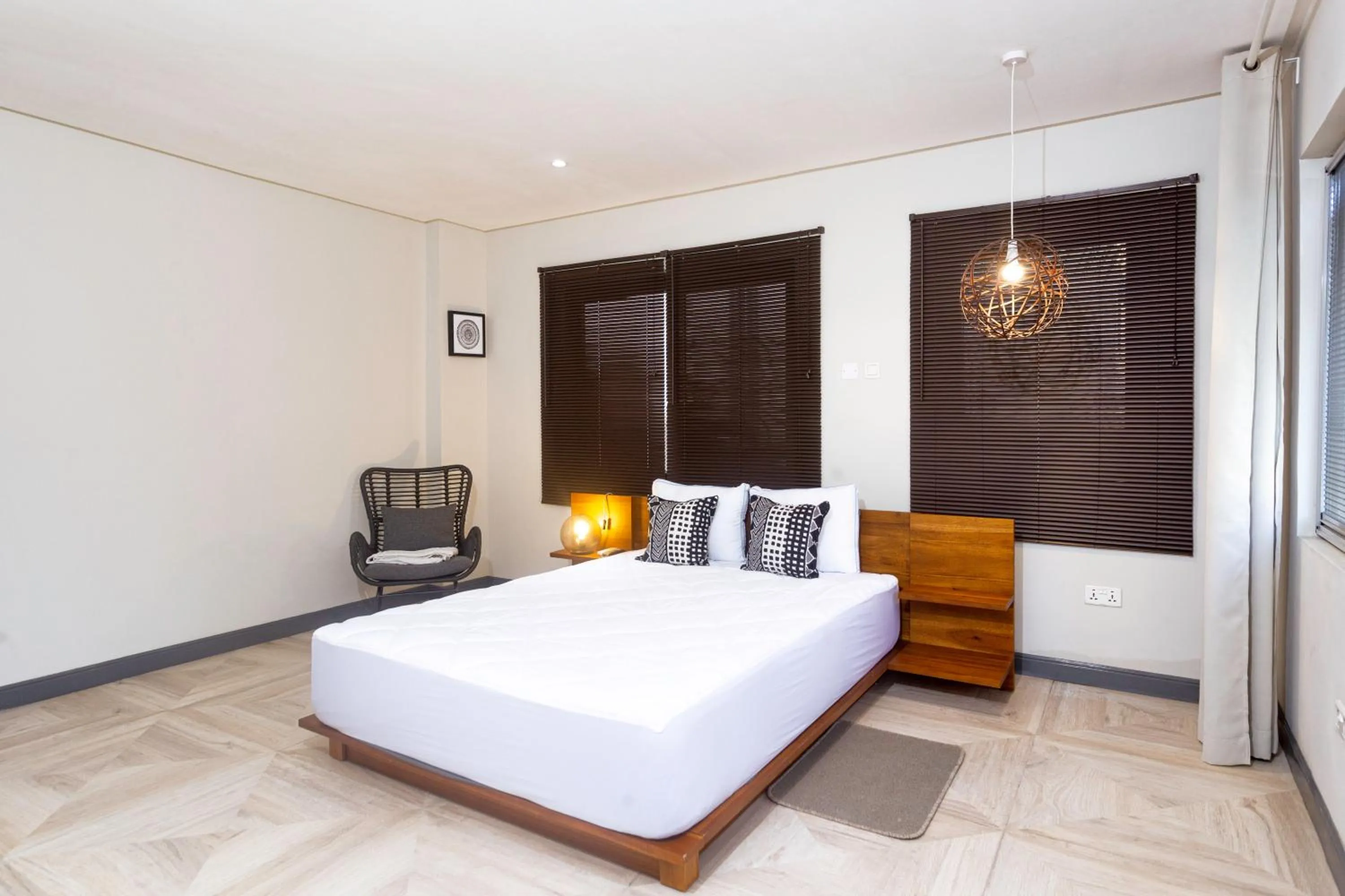 Bed in Serenity Residences & Spa - Kokrobite Beach