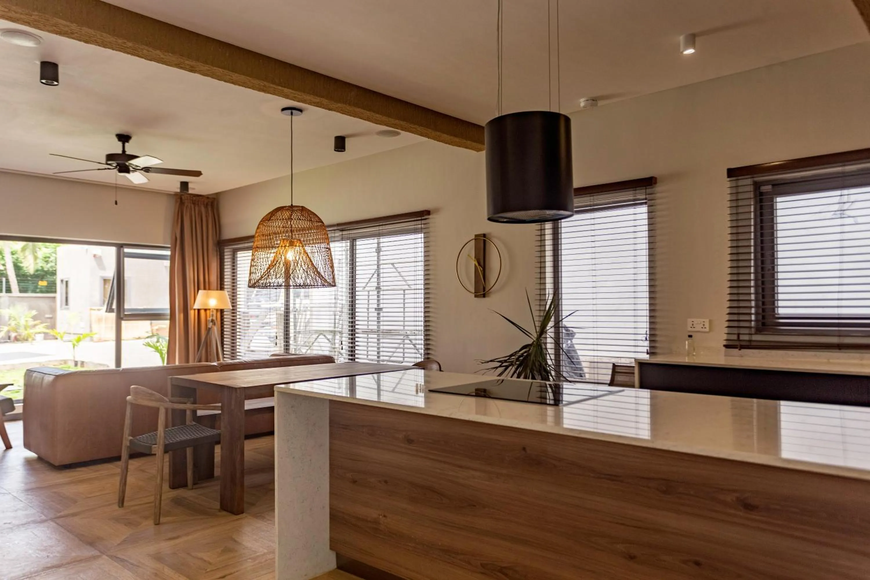 Living room in Serenity Residences & Spa - Kokrobite Beach