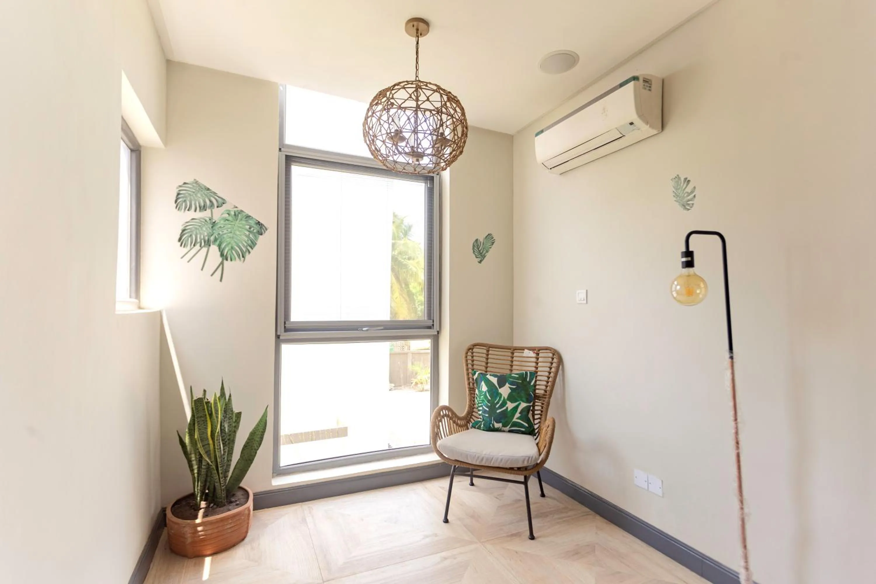 Seating area in Serenity Residences & Spa - Kokrobite Beach