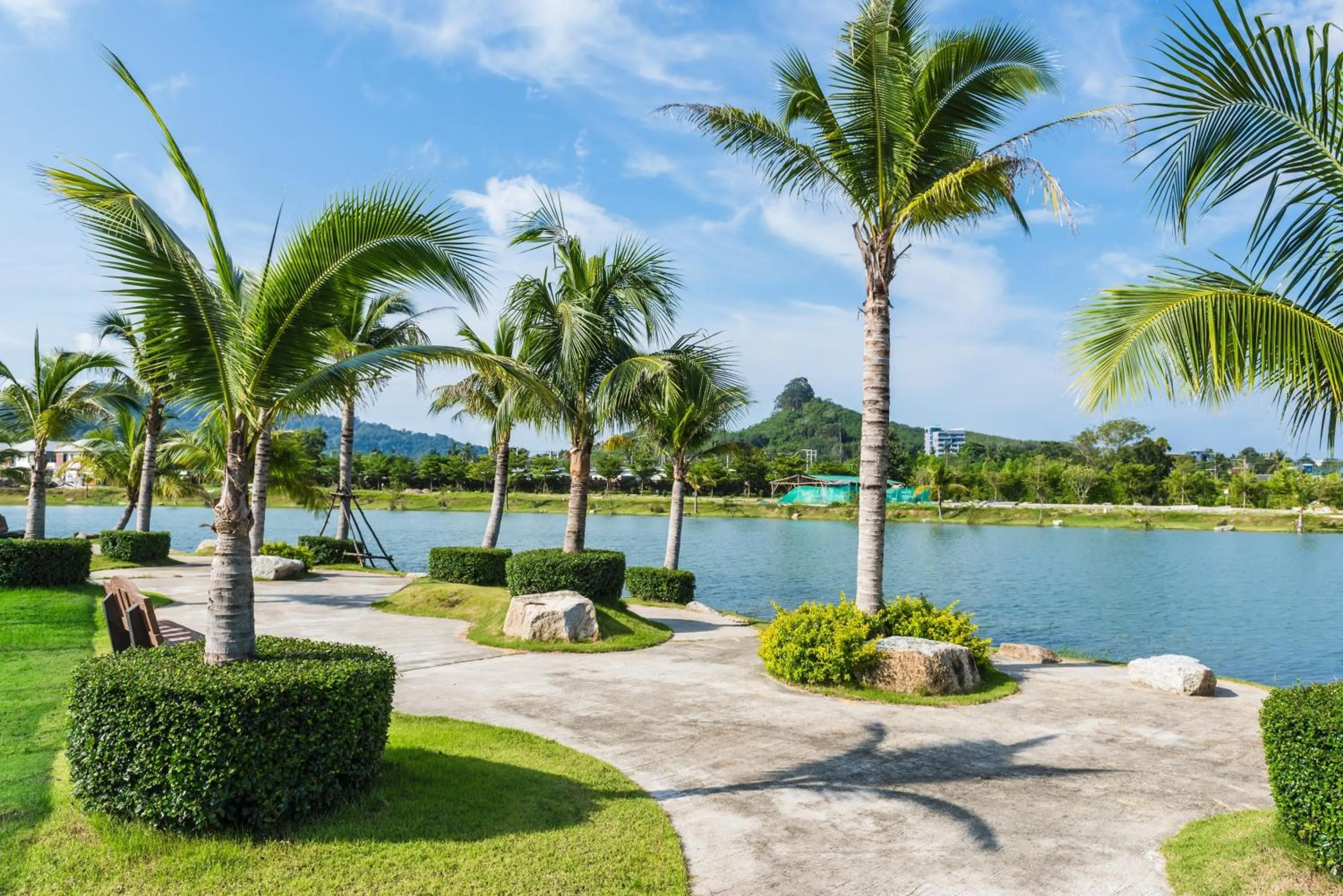 Natural landscape in Chalong Miracle Lakeview