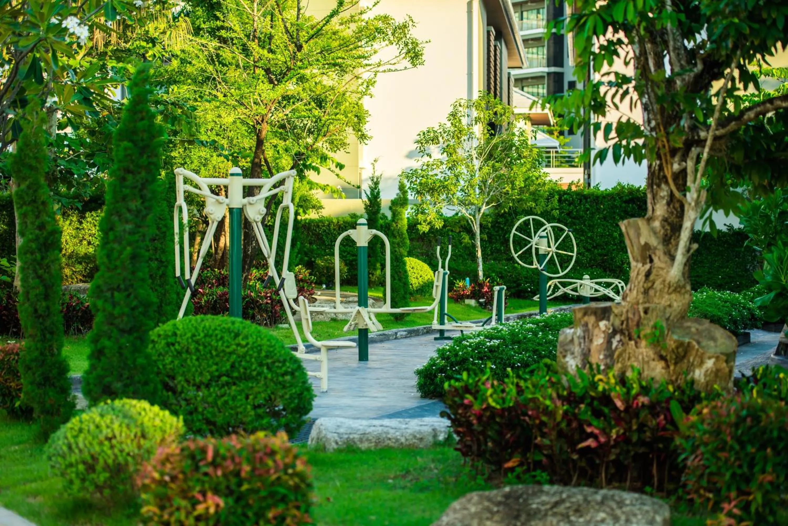 Fitness centre/facilities in Chalong Miracle Lakeview