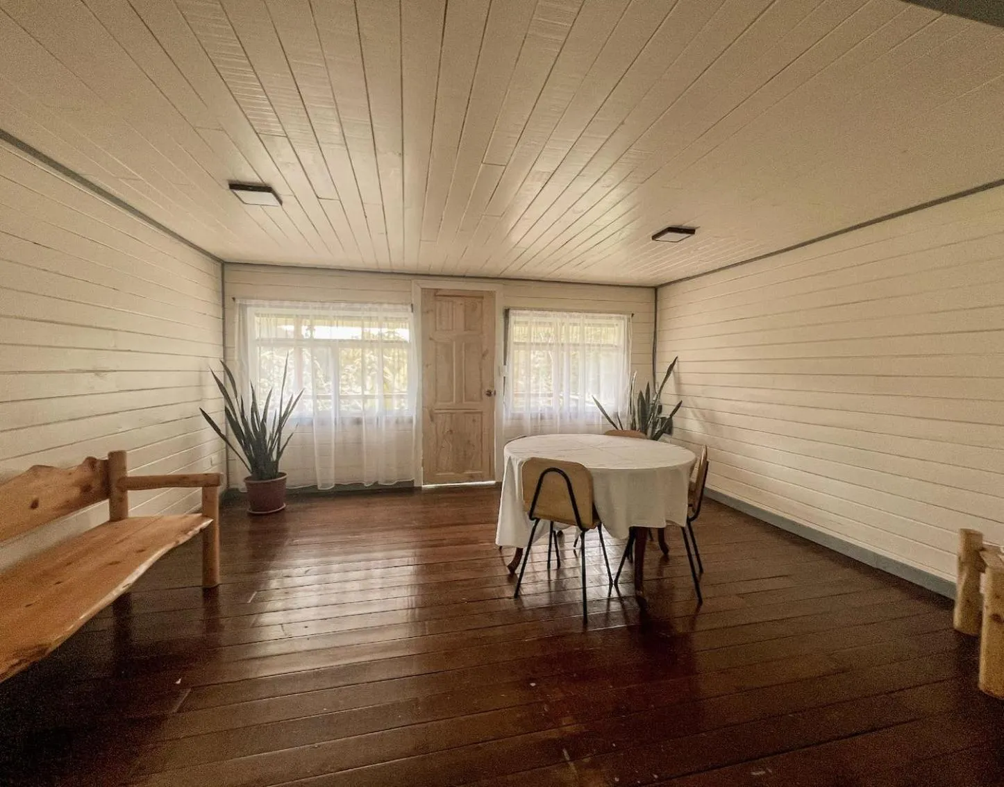 Seating area in Hacienda La Lucha