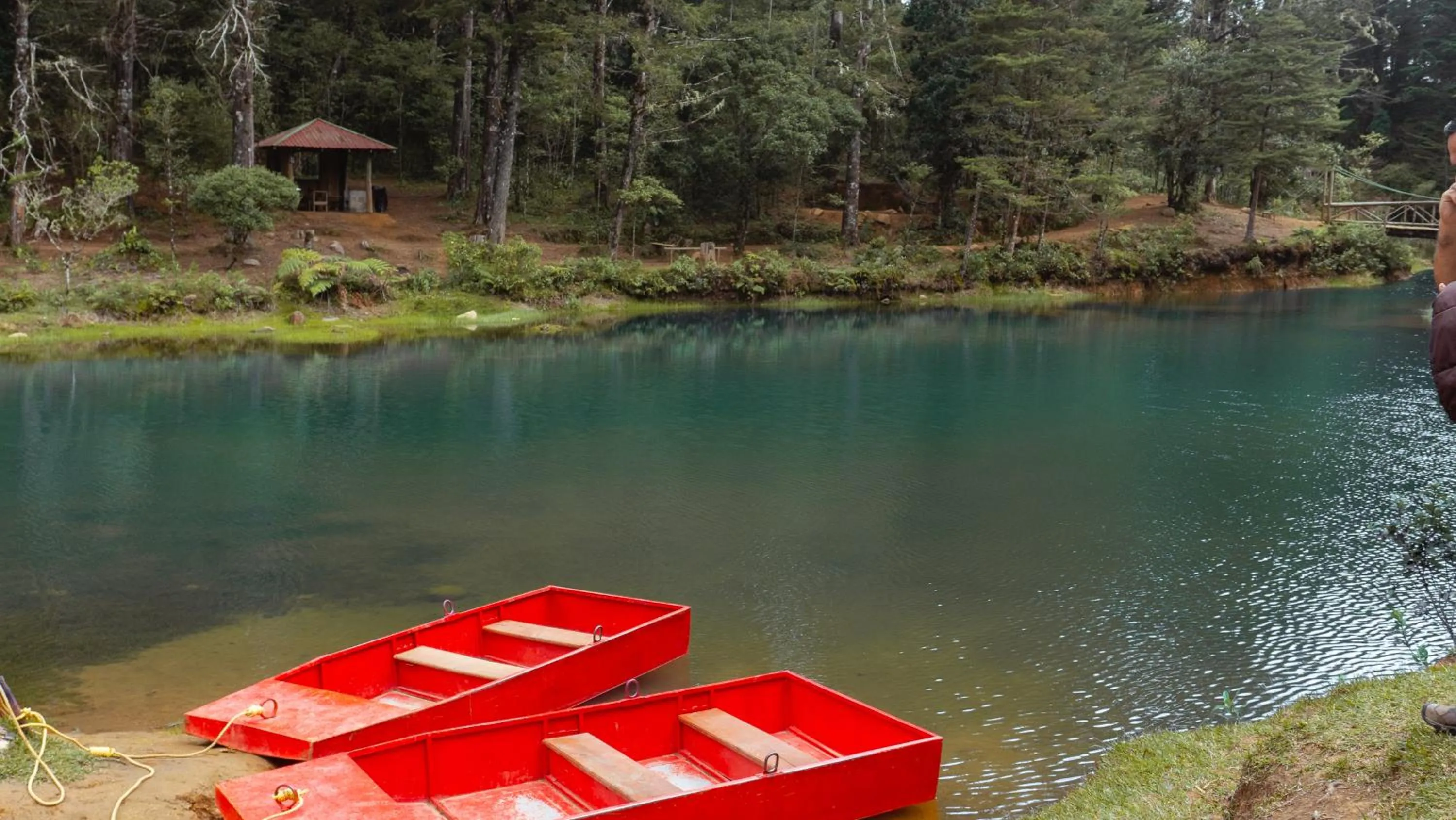 Lake view in Hacienda La Lucha