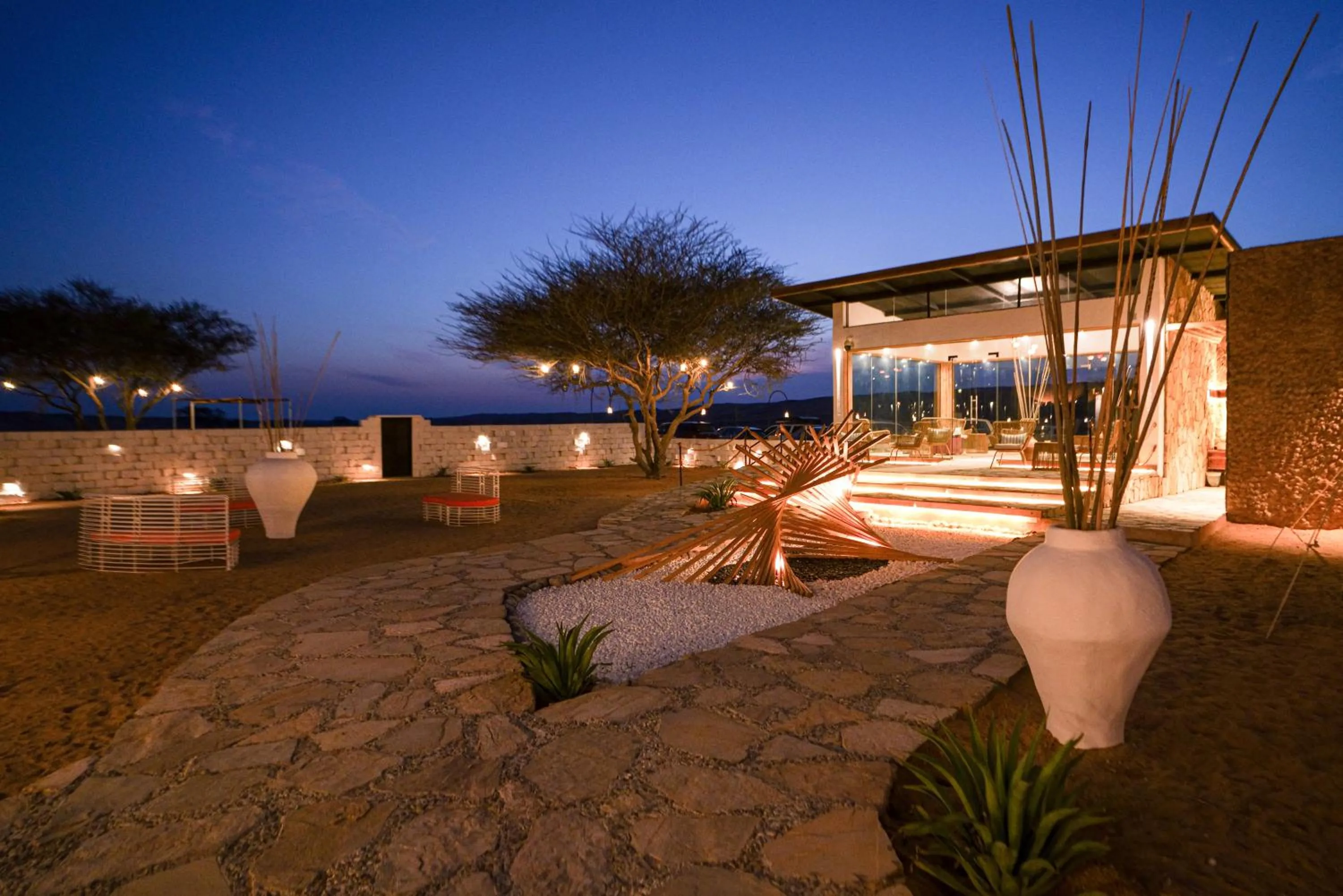 Lobby or reception in Sama al Wasil Desert Camp