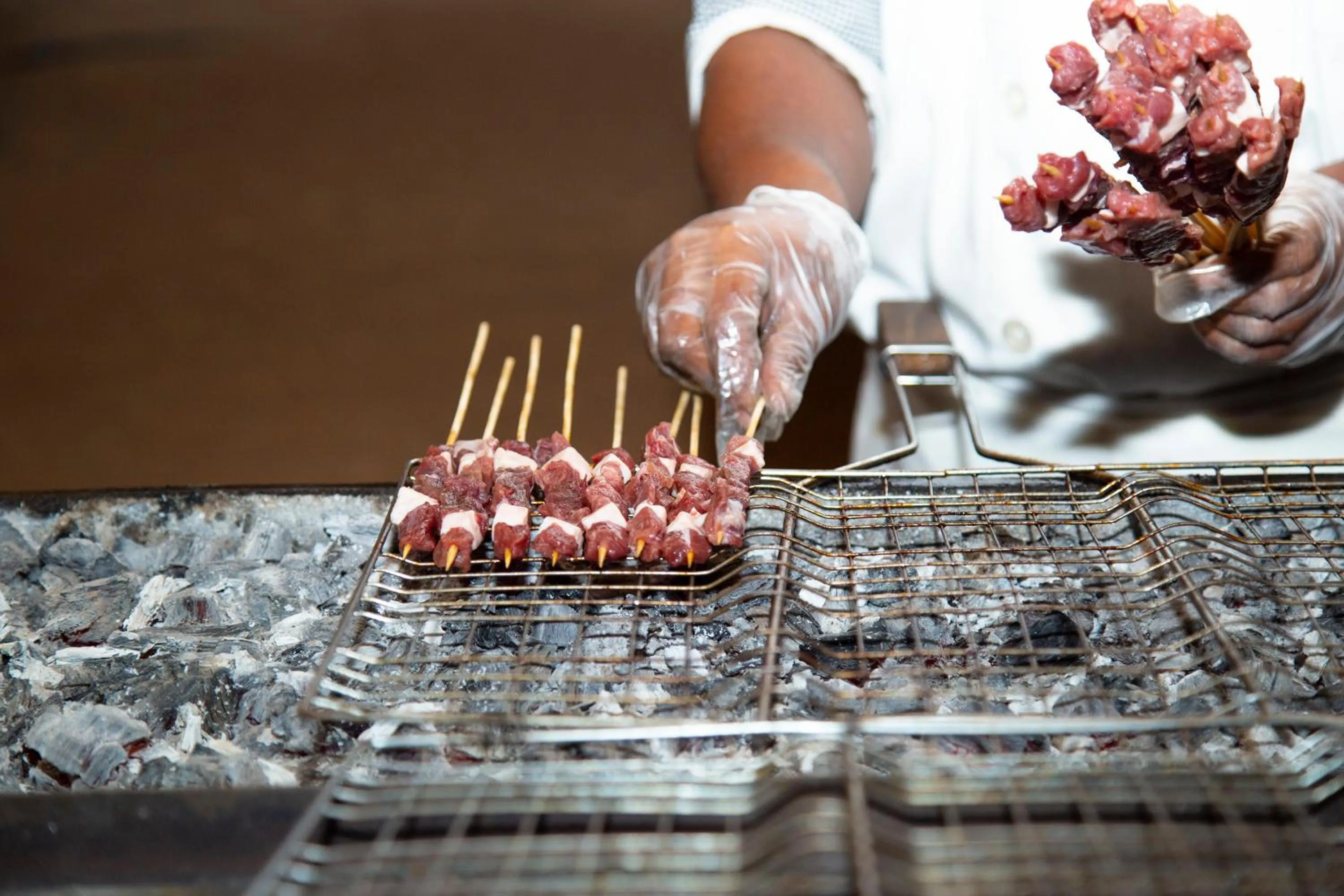 Food close-up in Sama al Wasil Desert Camp