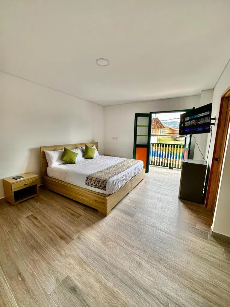 Bed in ALTO VERDE HOTEL