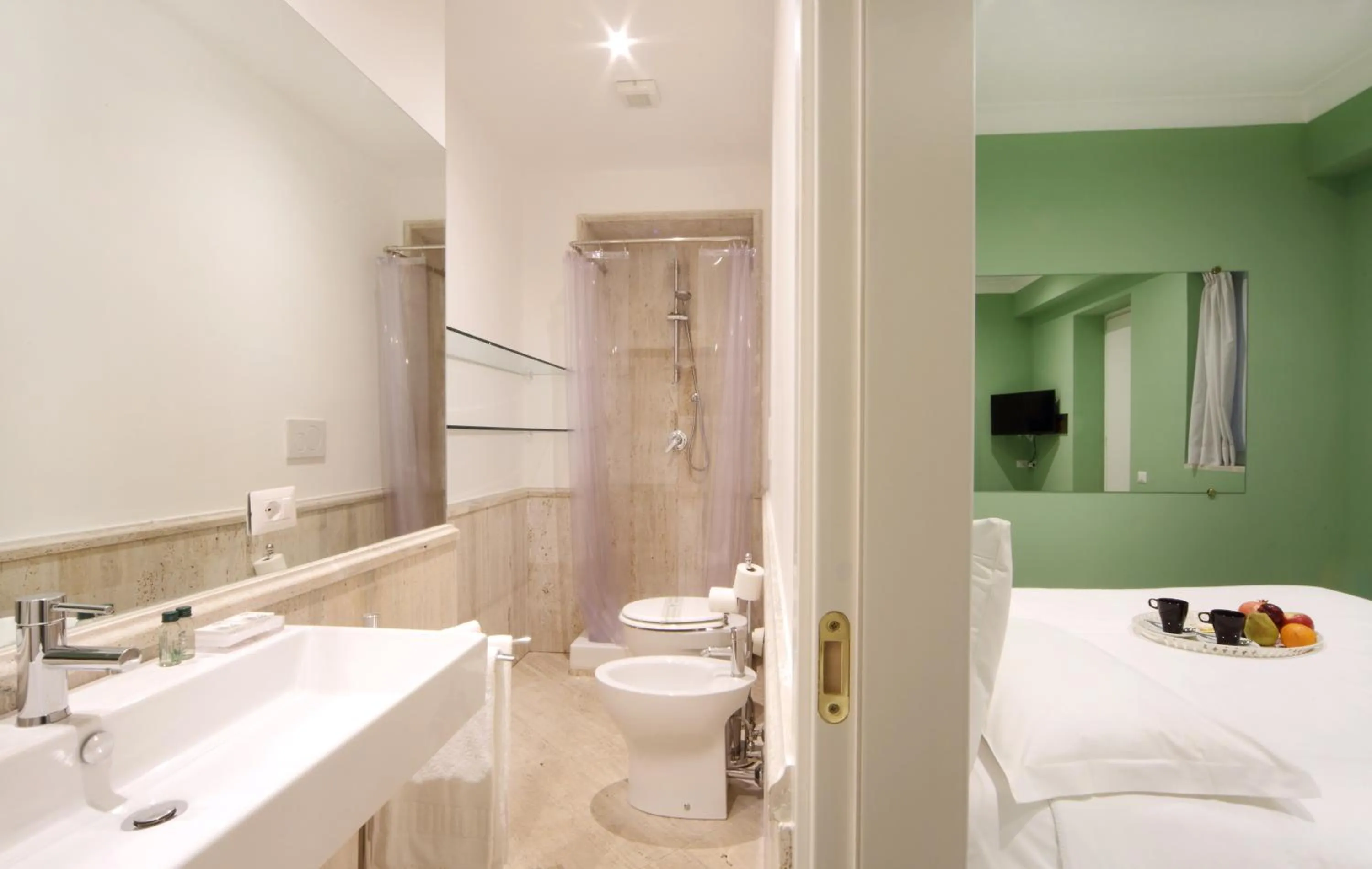 Bathroom in The One Prati Rooms