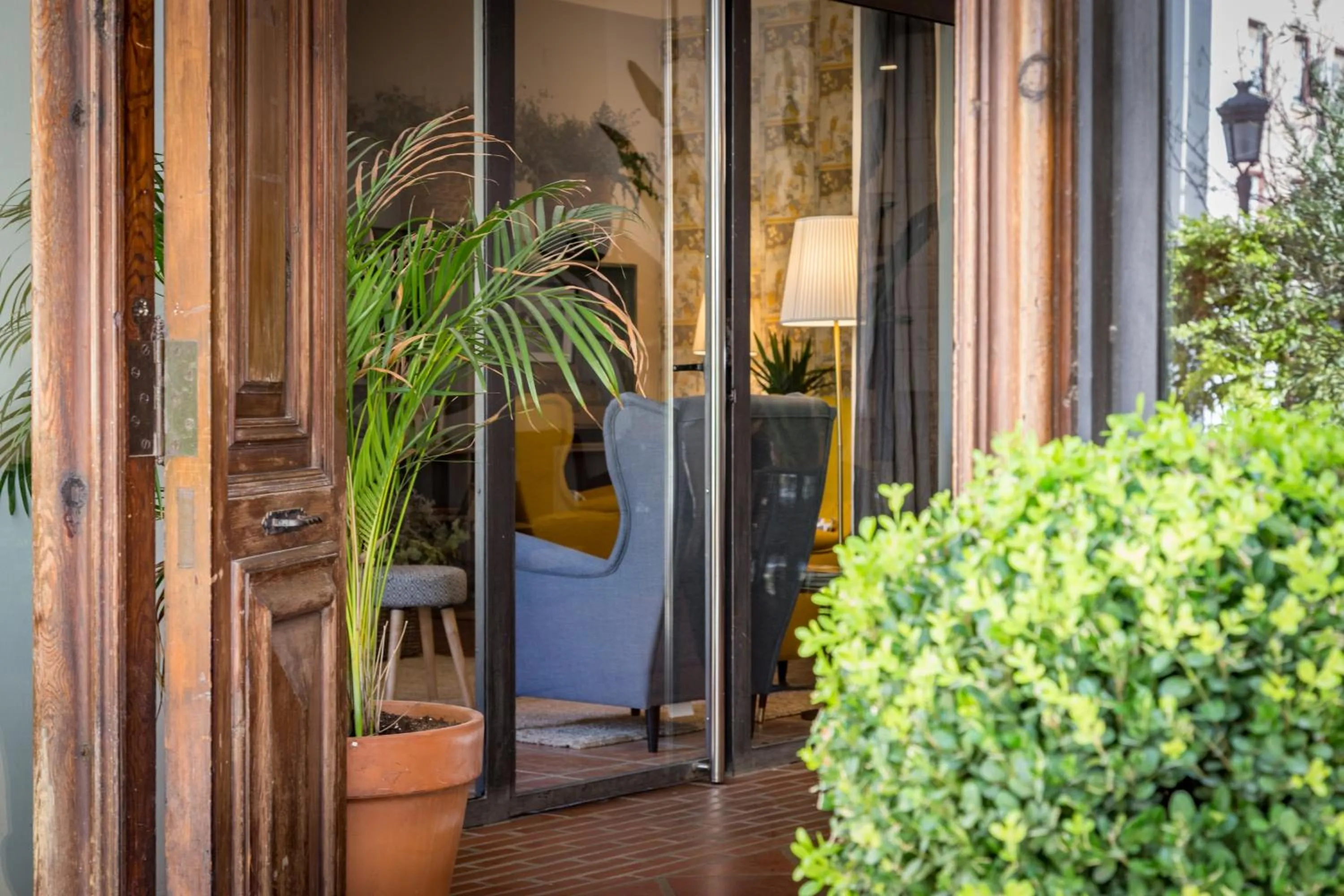 Lobby or reception in Palacio de Rojas by Moontels
