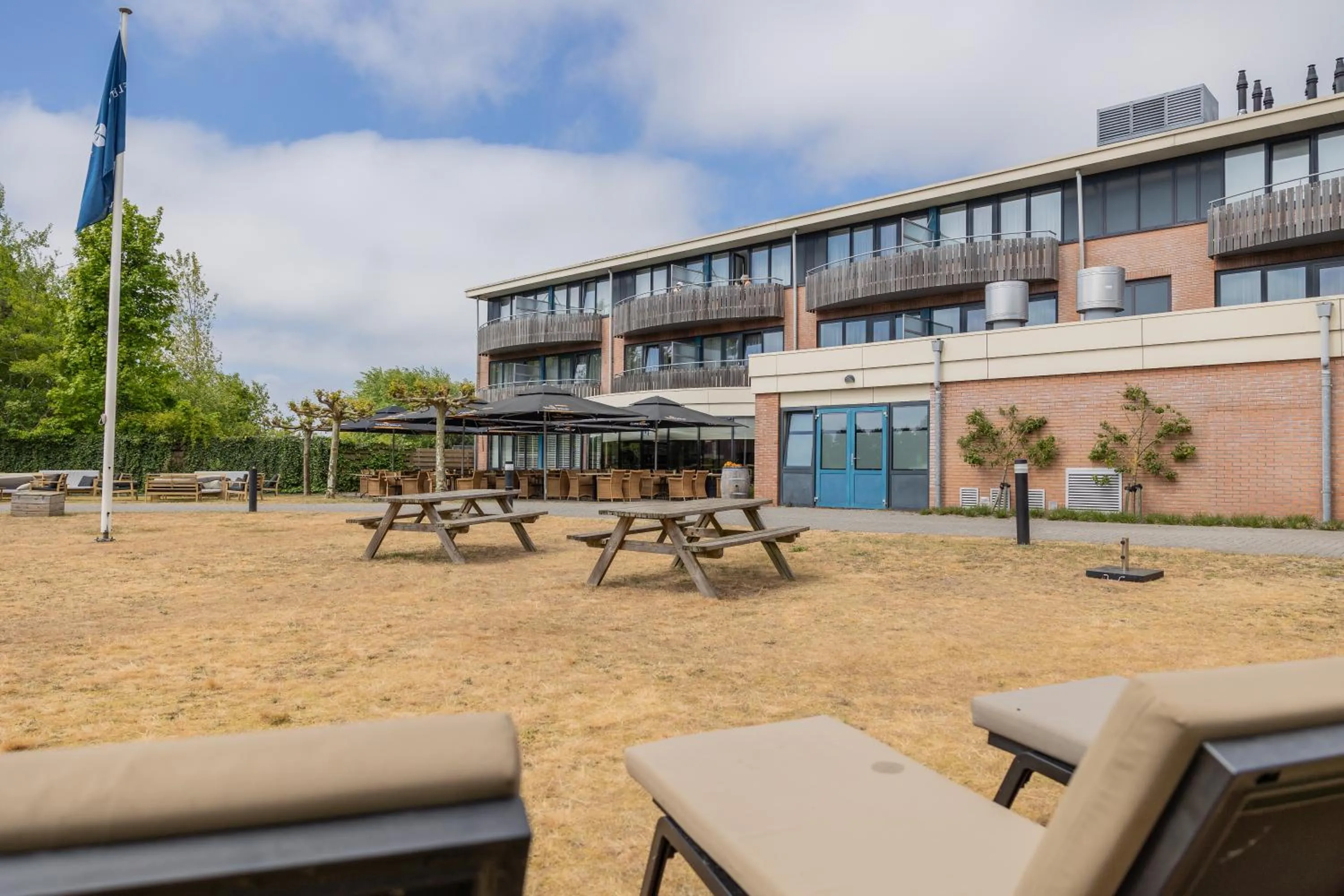 Garden in Fletcher Hotel-Restaurant Noordsee-Ameland