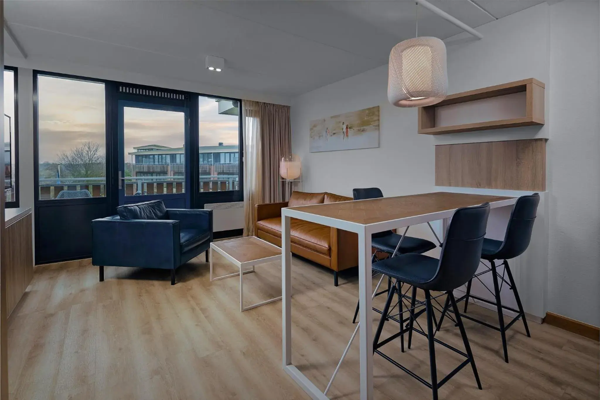 Living room in Fletcher Hotel-Restaurant Noordsee-Ameland Living room in Fletcher Hotel-Restaurant Noordsee-Ameland