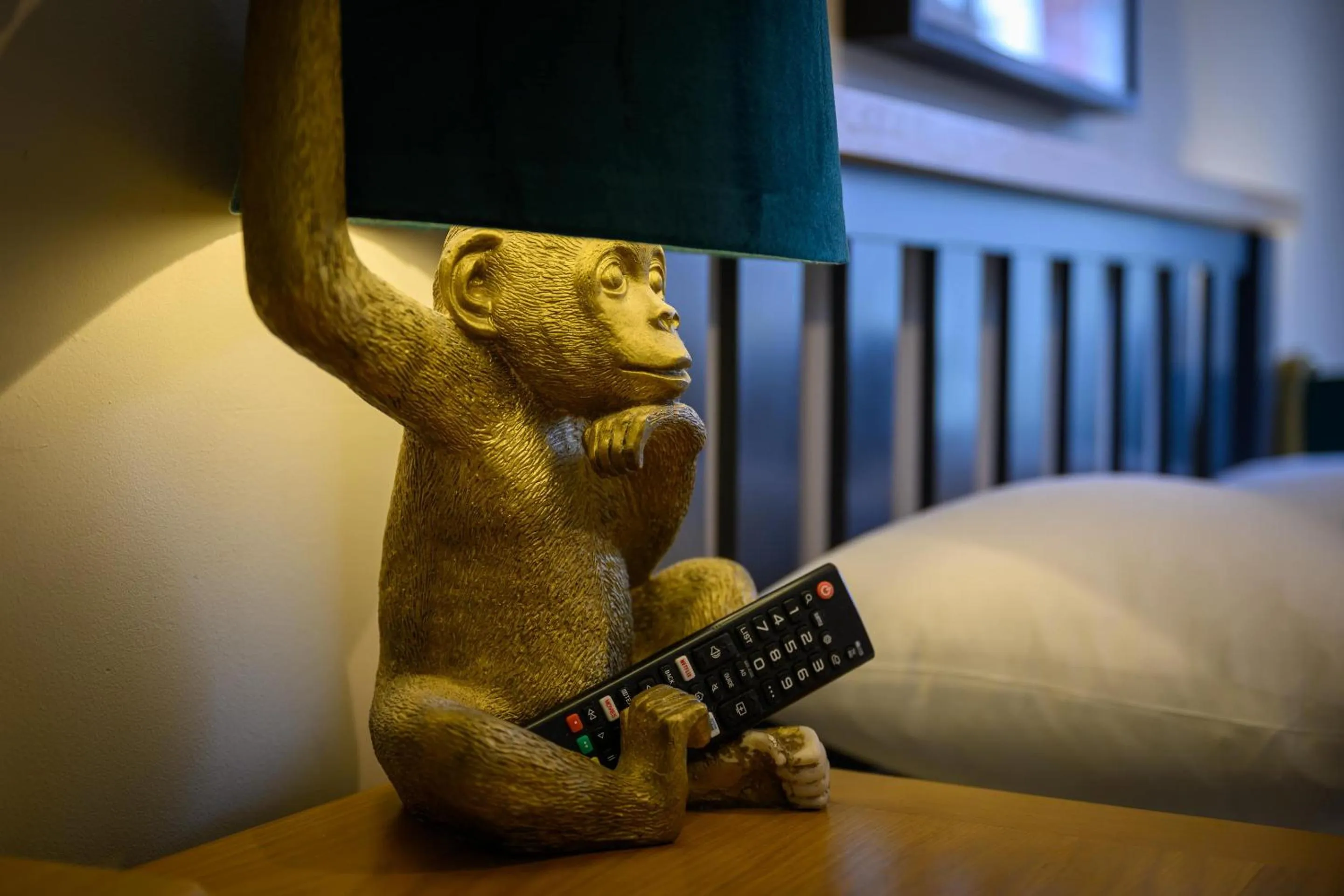 Bedroom in Darwin's Townhouse