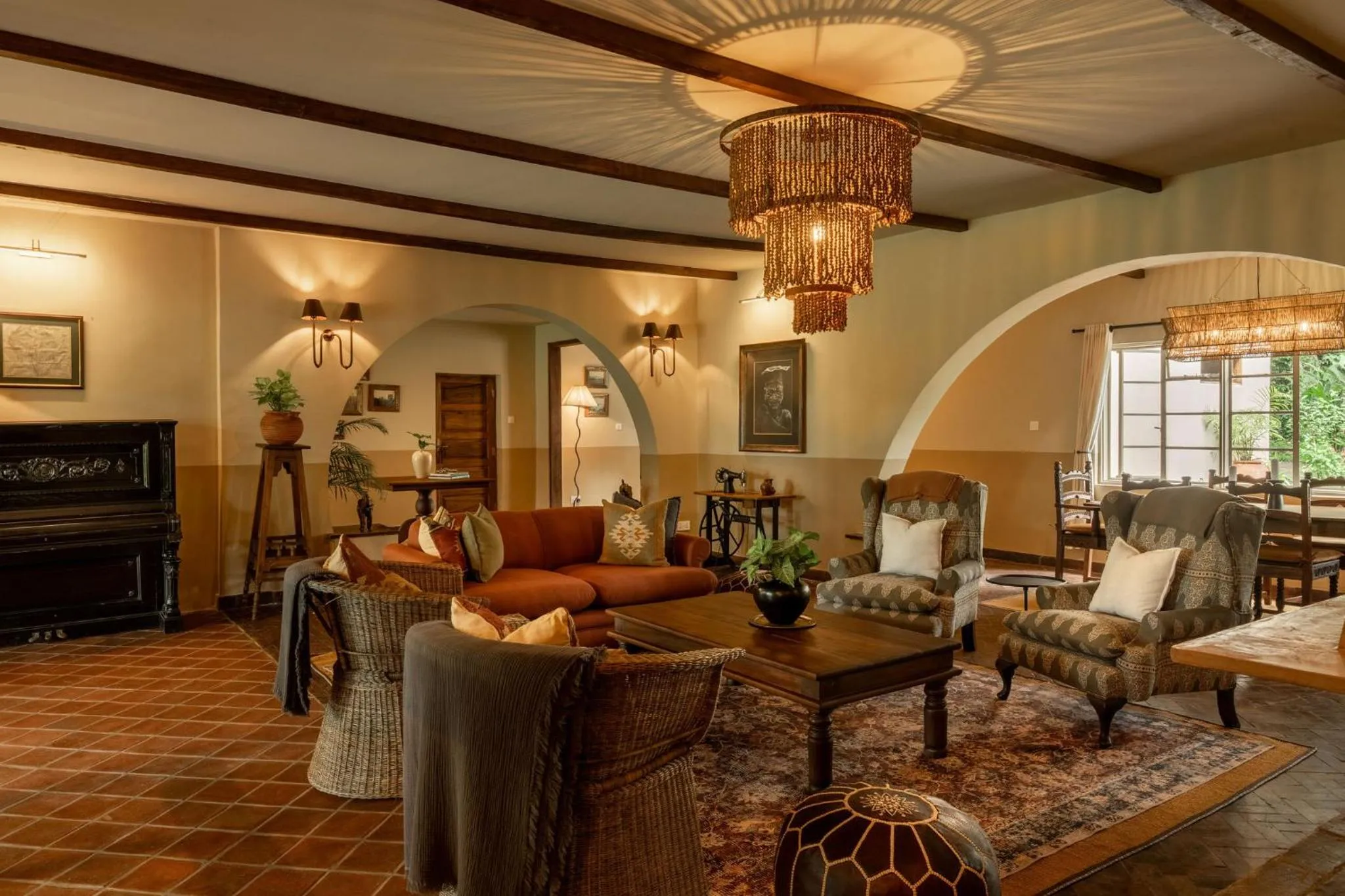 Living room in Rivertrees Country Inn