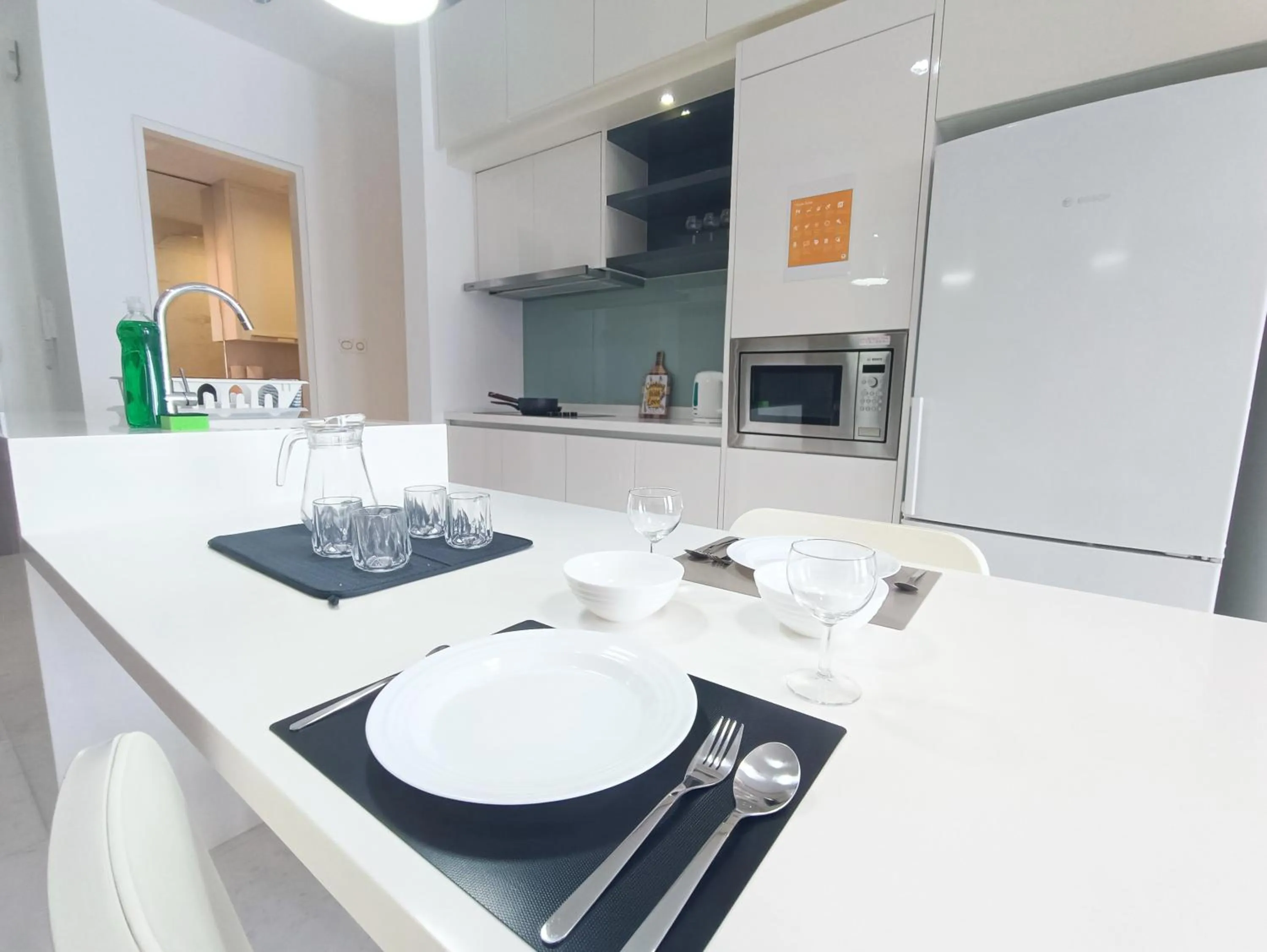 Kitchen or kitchenette in Castle Quest Residence