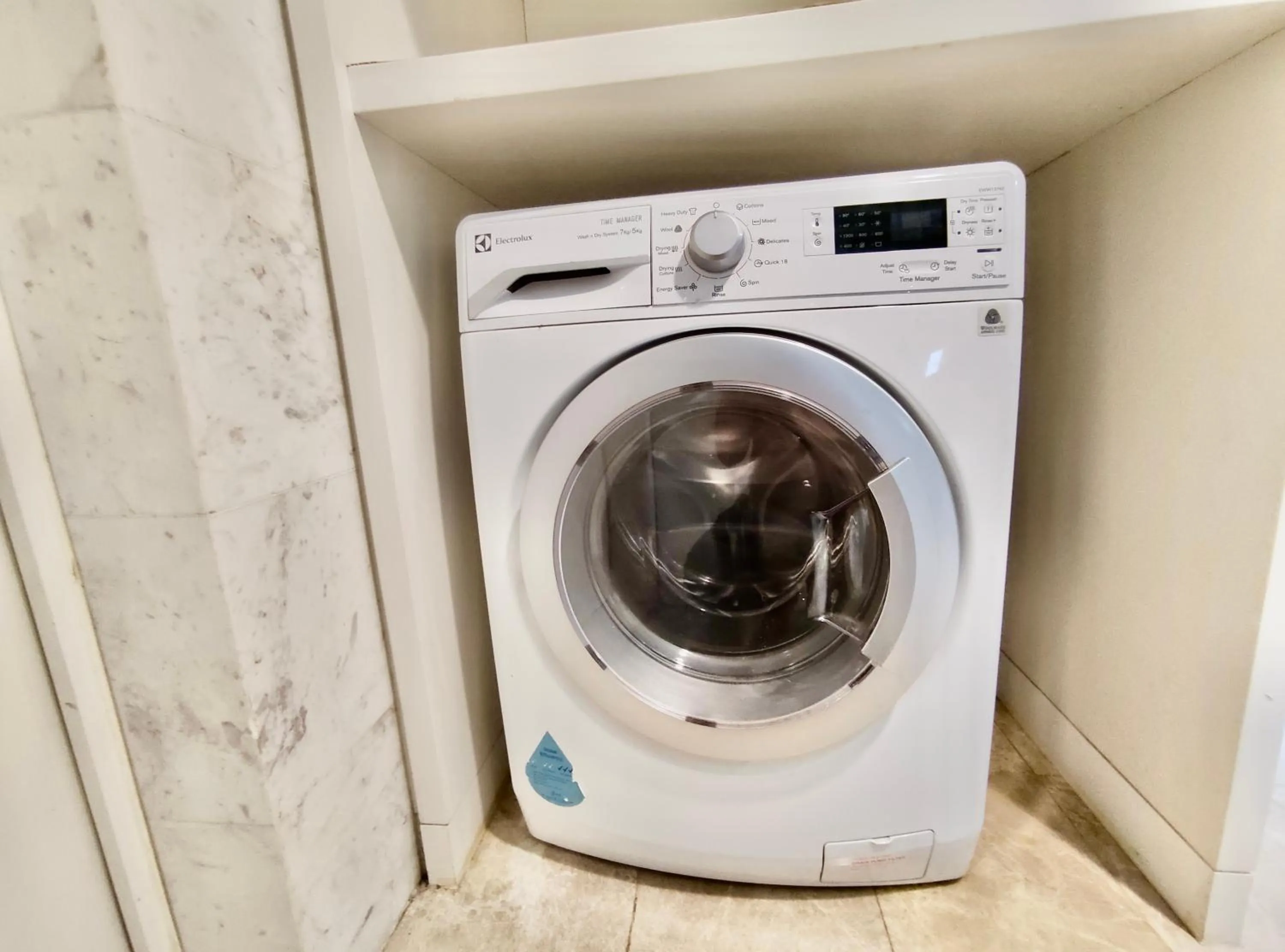 washing machine in Castle Quest Residence