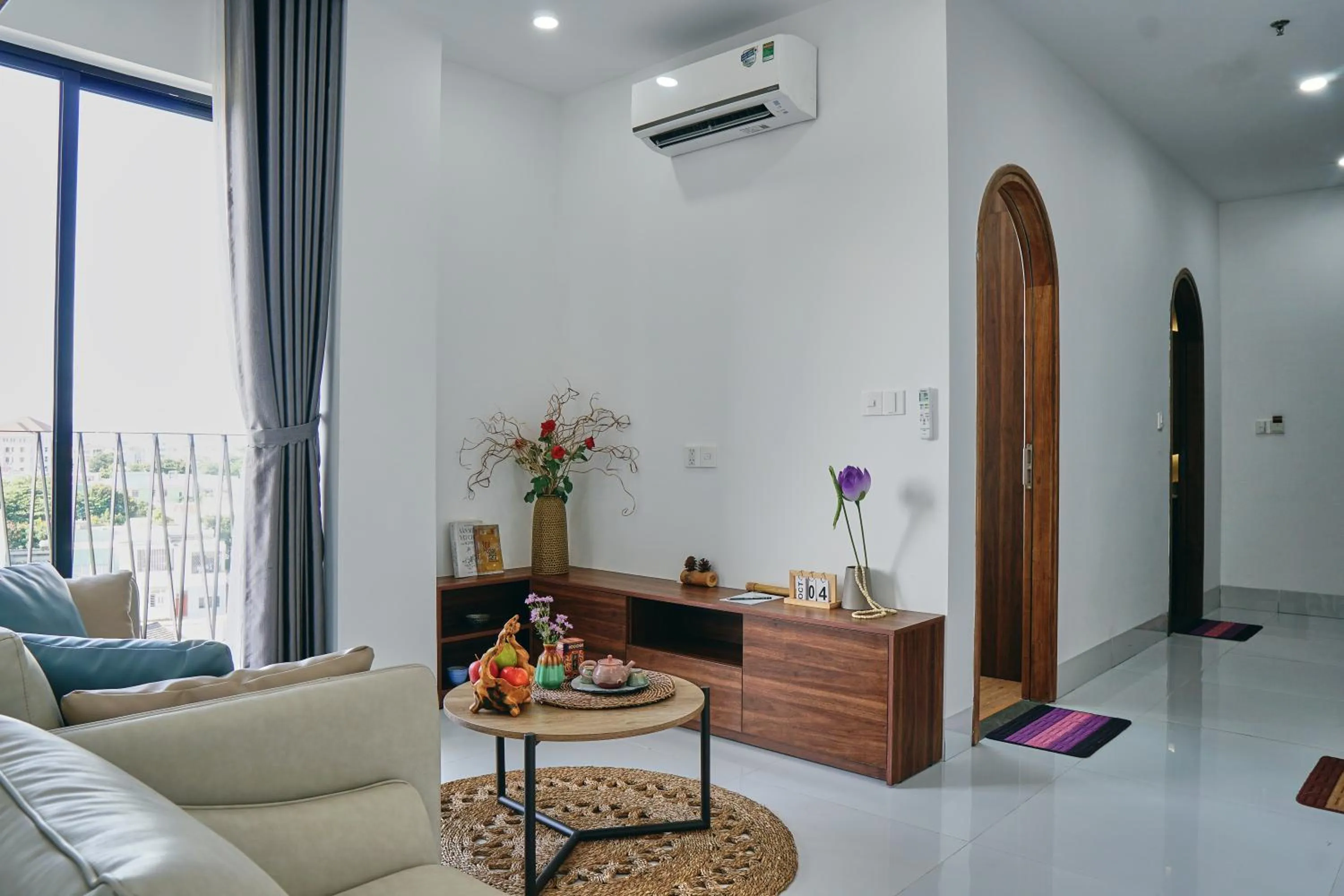 Living room in MTR Apartment & Hotel