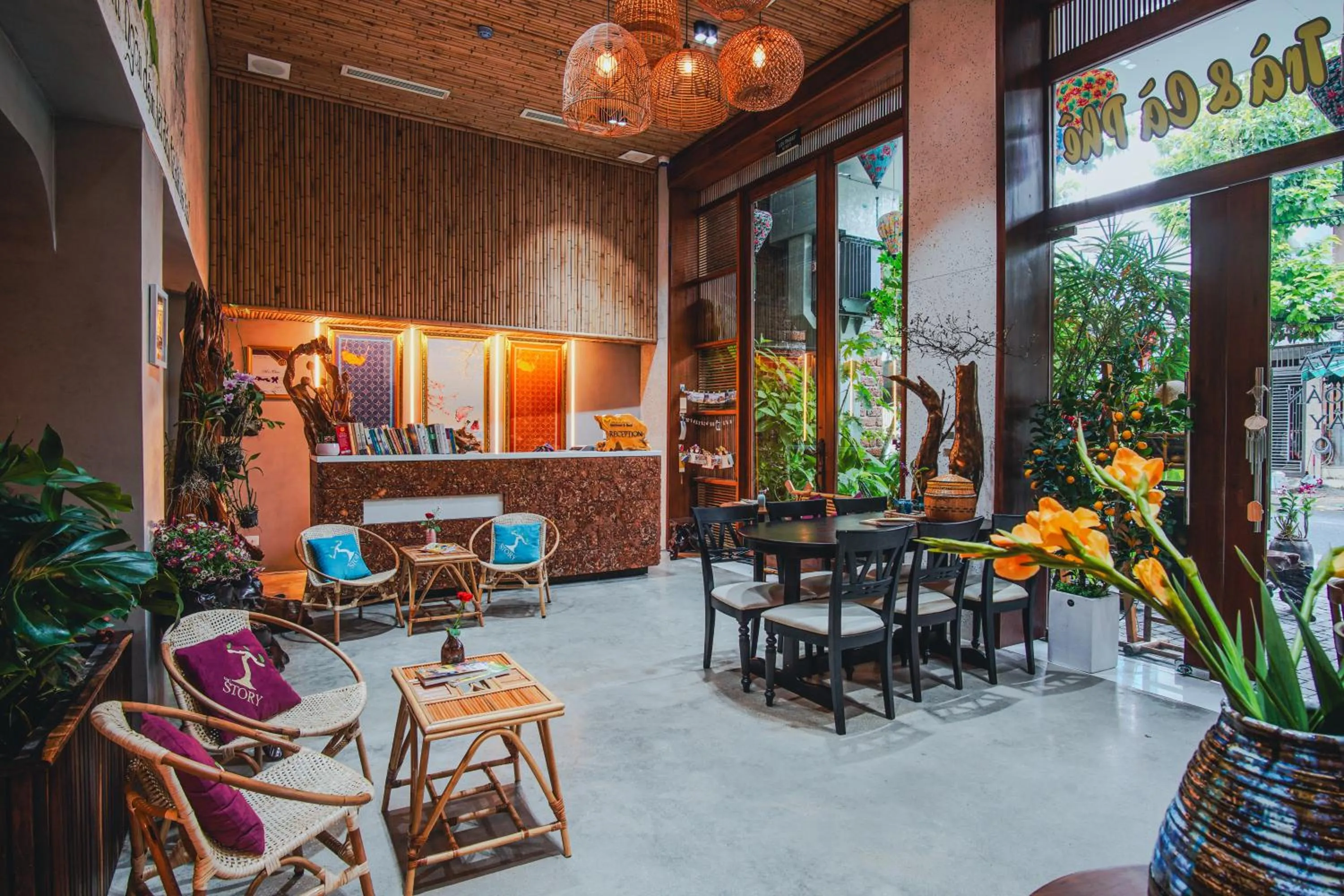 Lobby or reception in MTR Apartment & Hotel