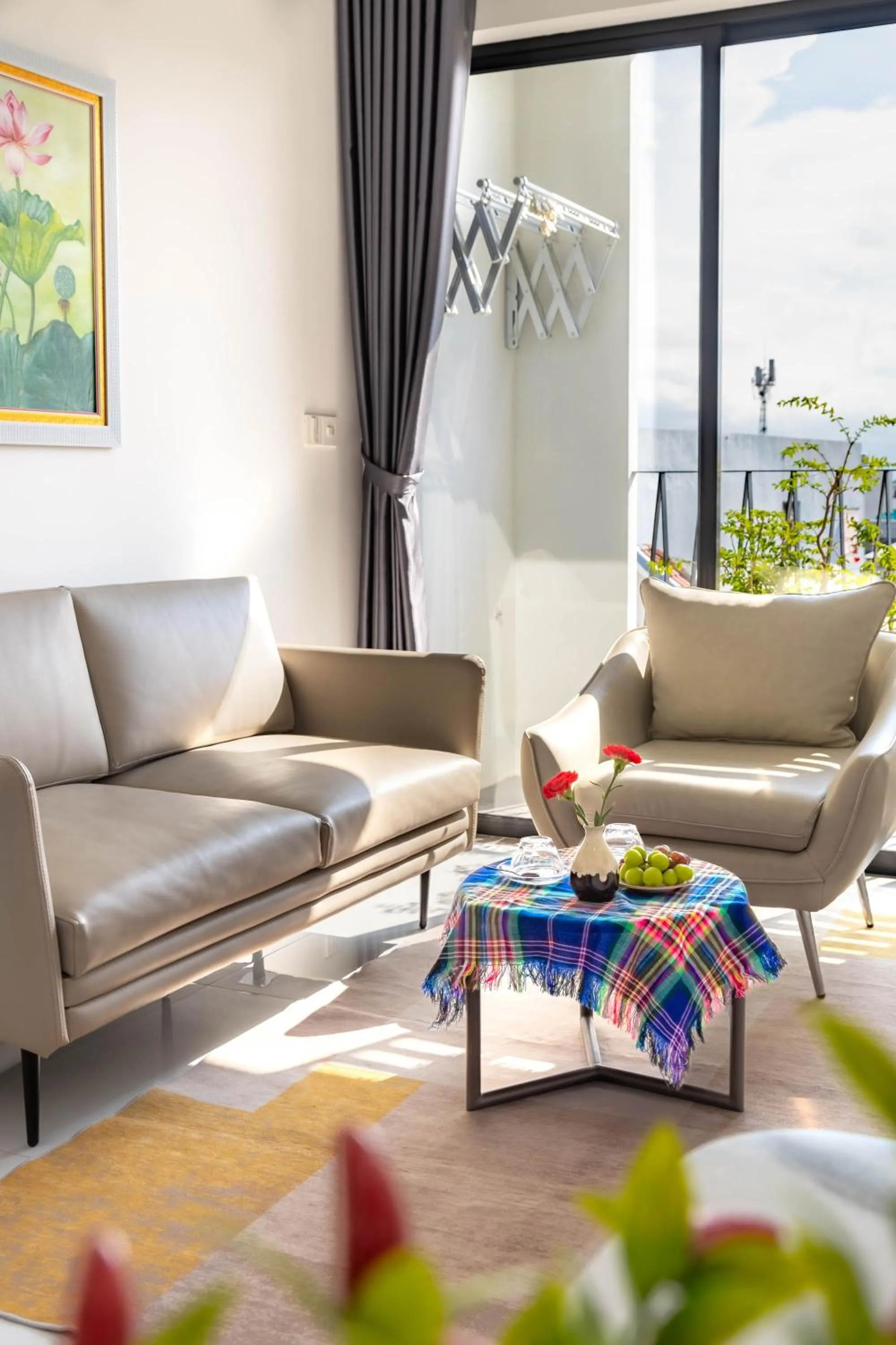 Living room in MTR Apartment & Hotel