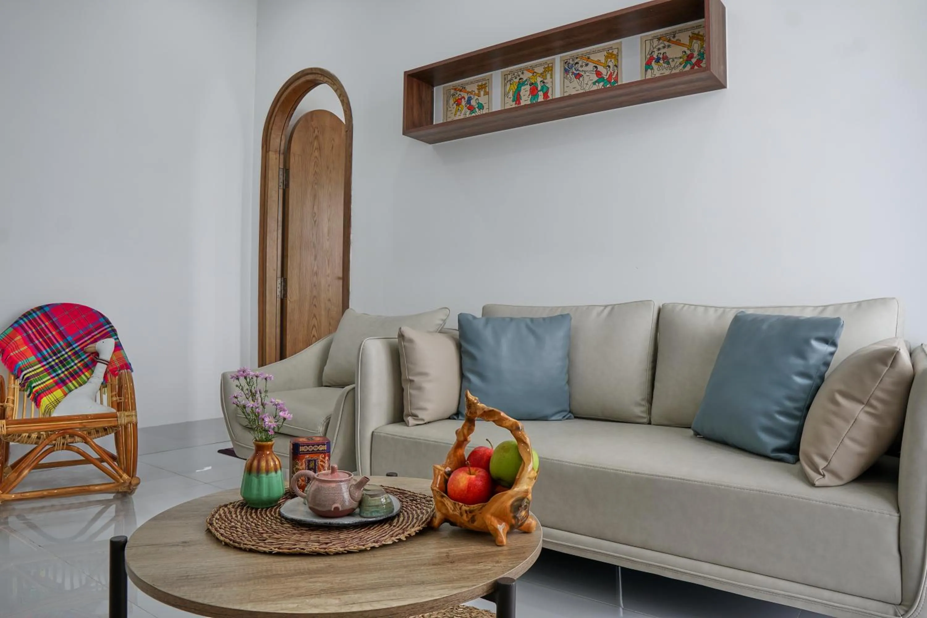 Living room in MTR Apartment & Hotel