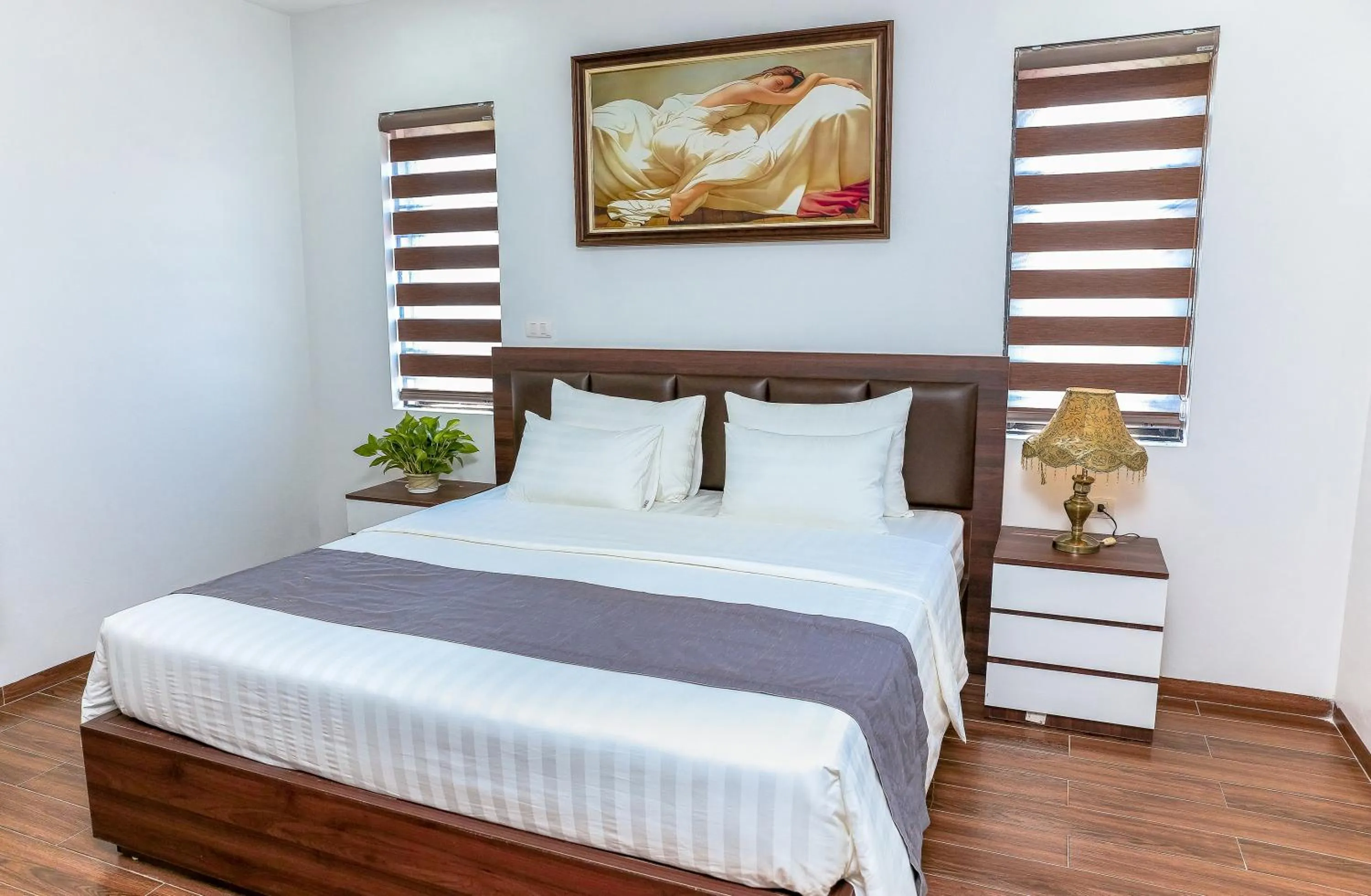 Bed in Yên Phong Hotel