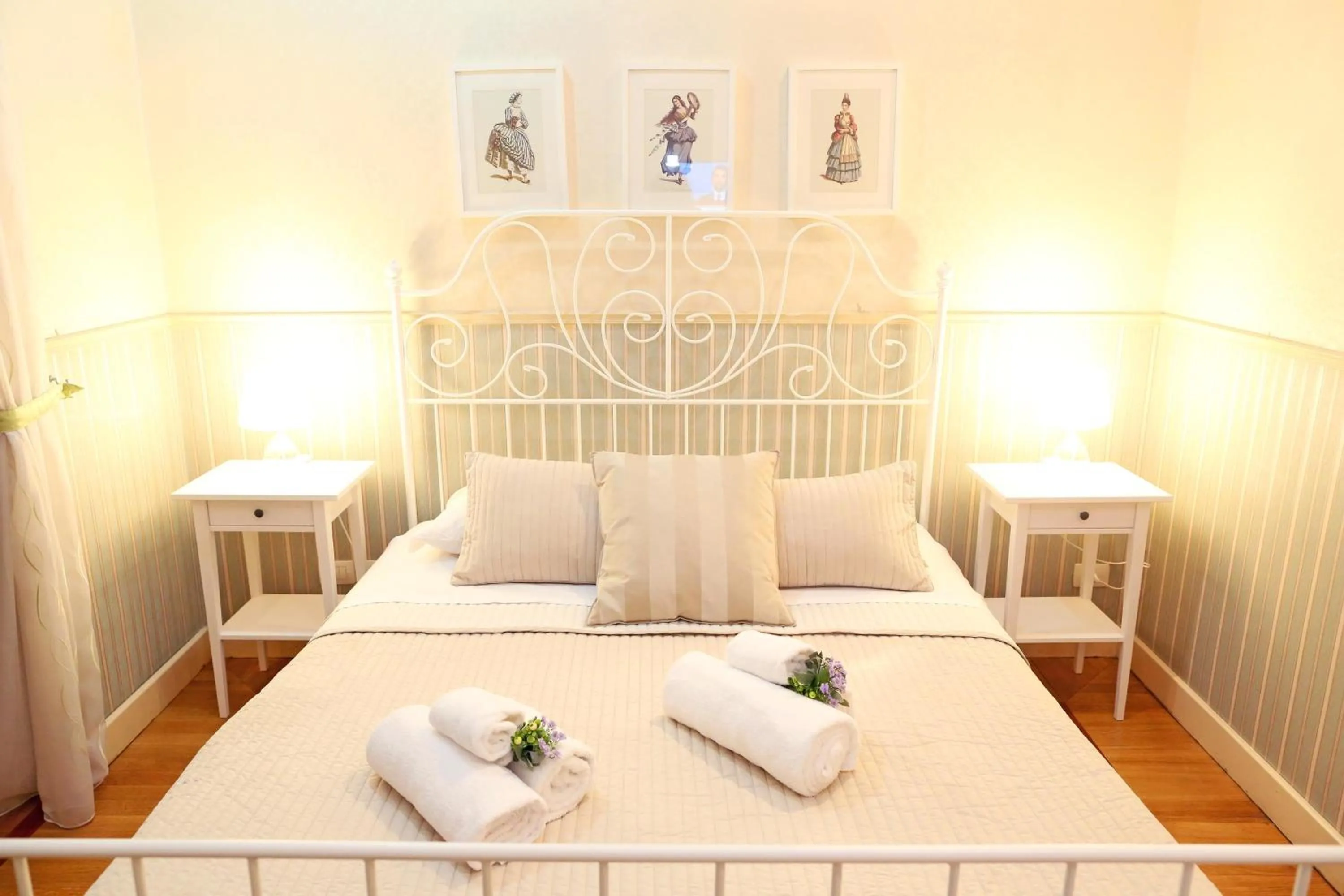 Bedroom, Bed in Apartment Felice