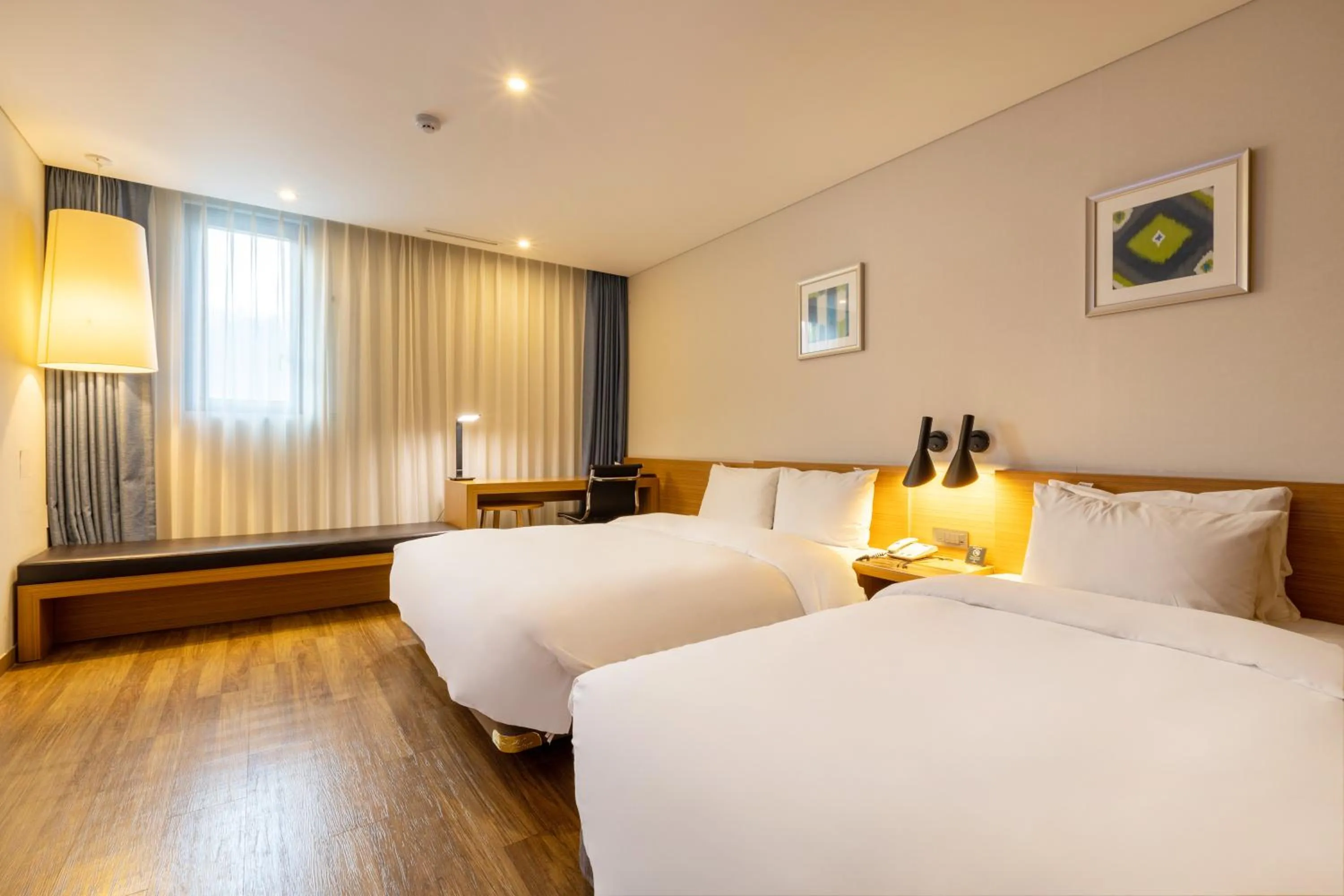 Bed in Mate Hotel Paju