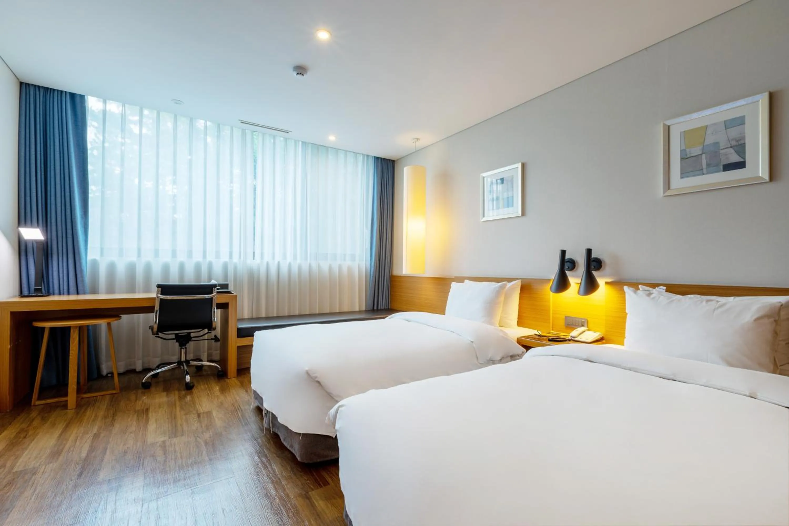 Bed in Mate Hotel Paju