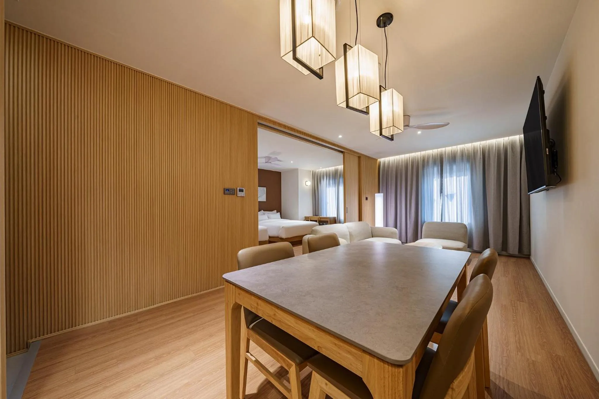 Bed in Brown Dot Hotel Daegu Suseong