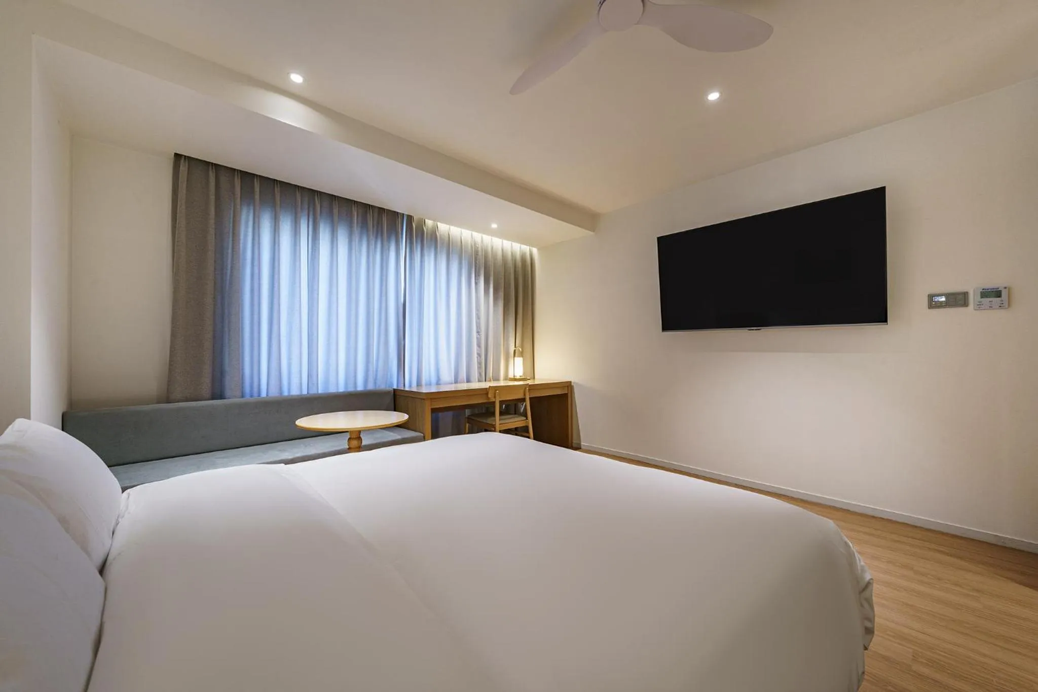 Bed in Brown Dot Hotel Daegu Suseong