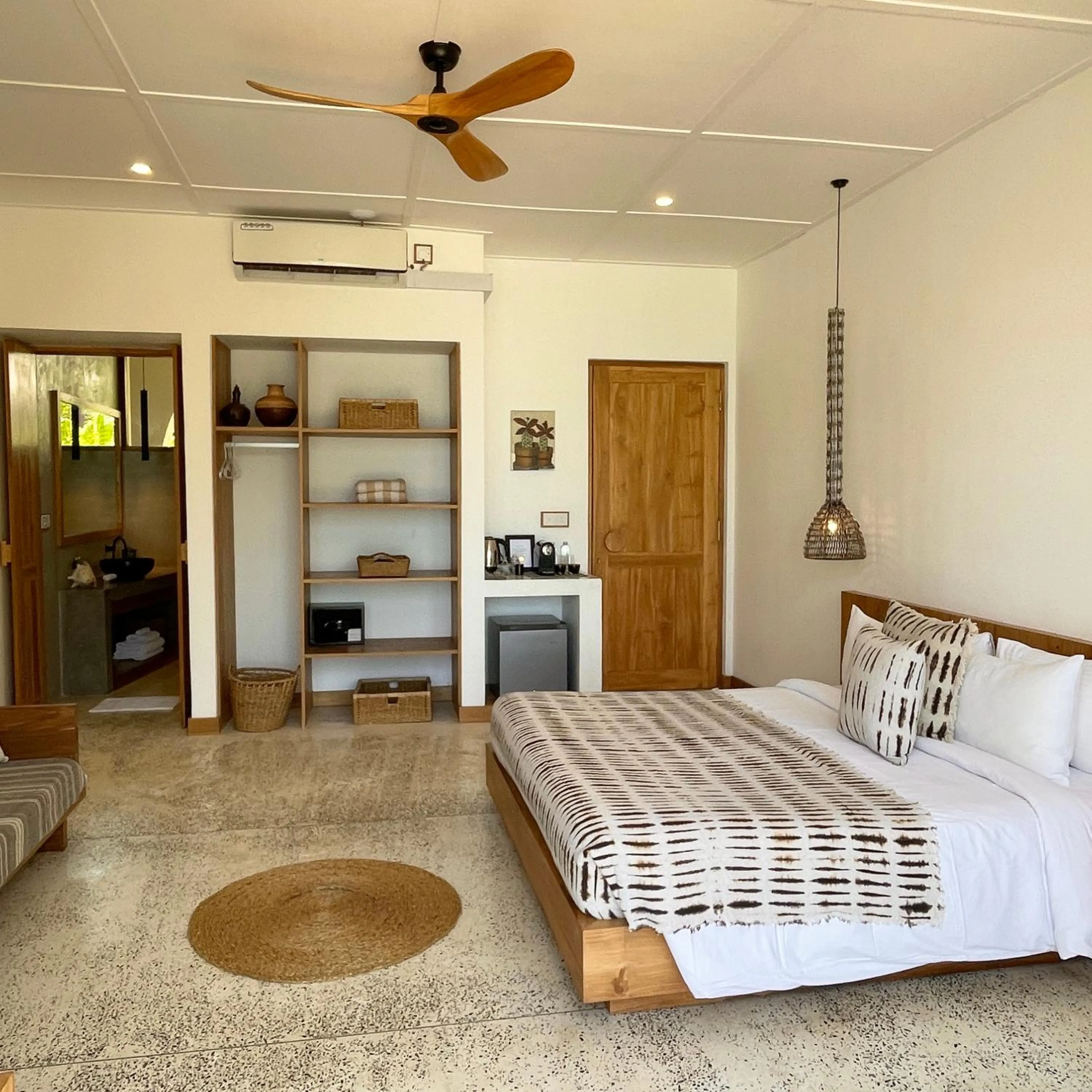 Bed in La Playa Beach Club