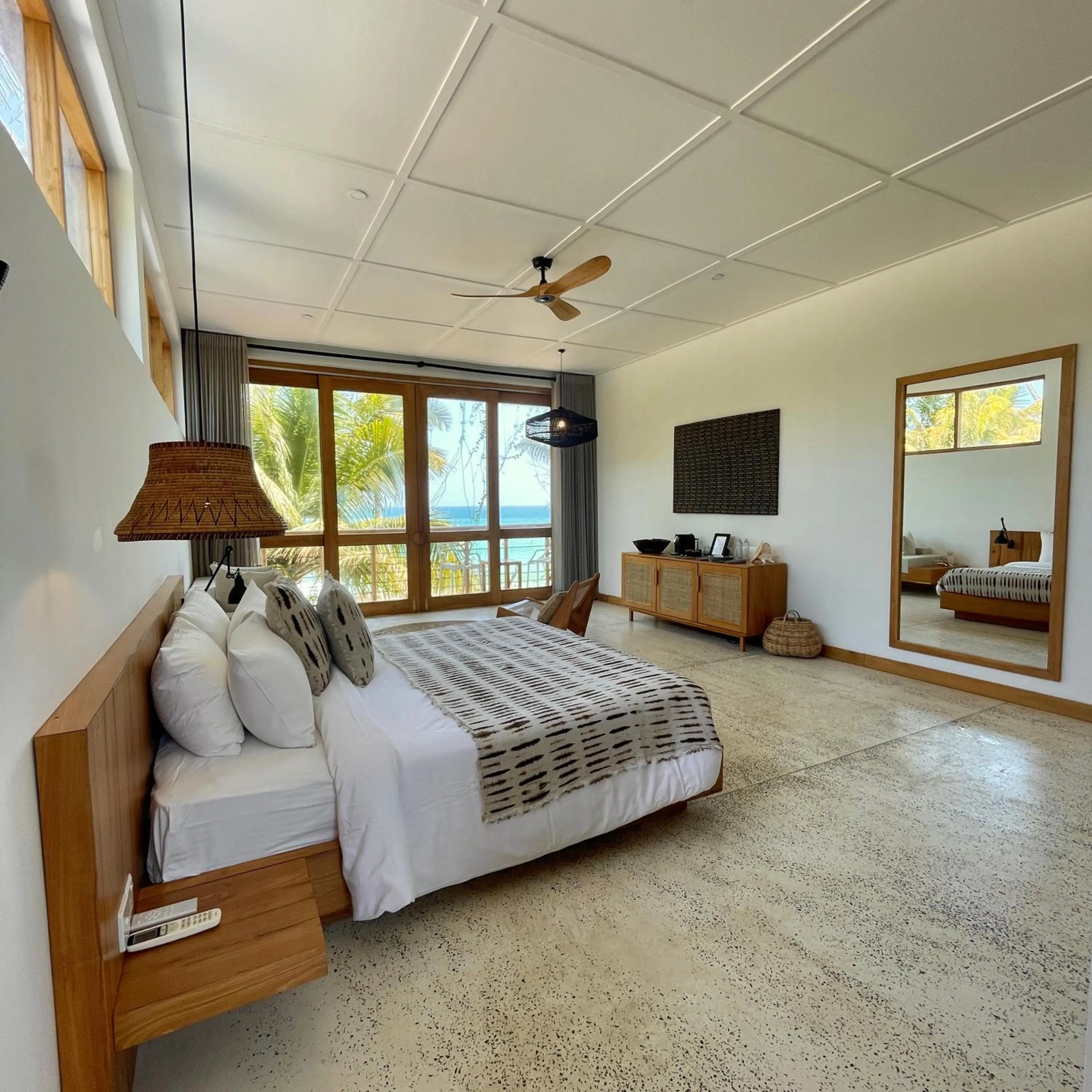 Bed in La Playa Beach Club