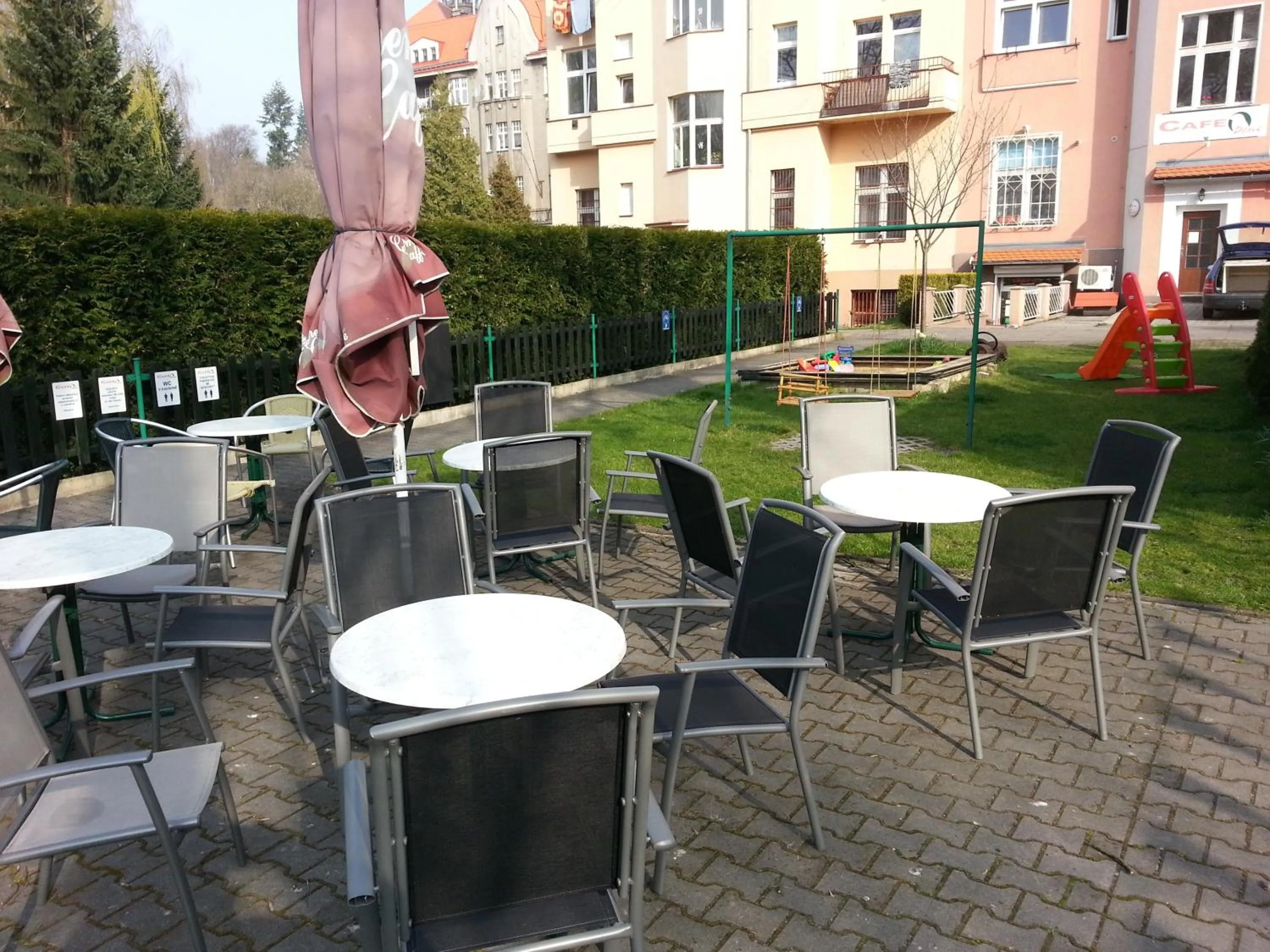 Garden in Café Dlask