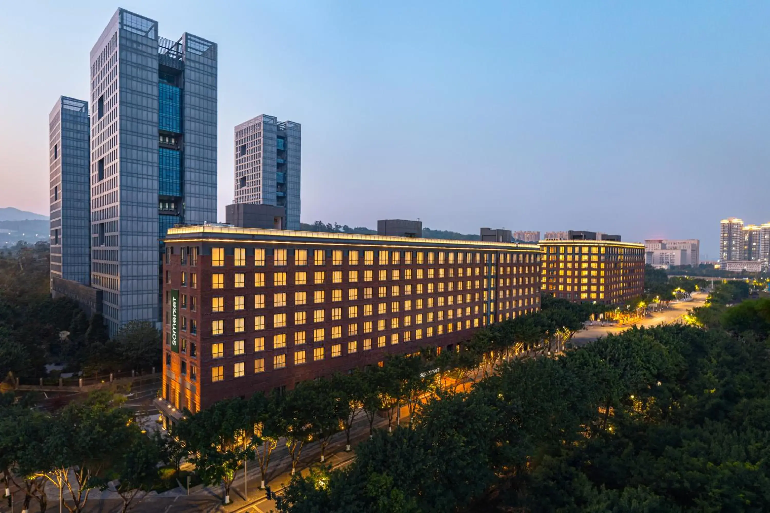 Property building in Somerset Chayuan Chongqing Property building in Somerset Chayuan Chongqing