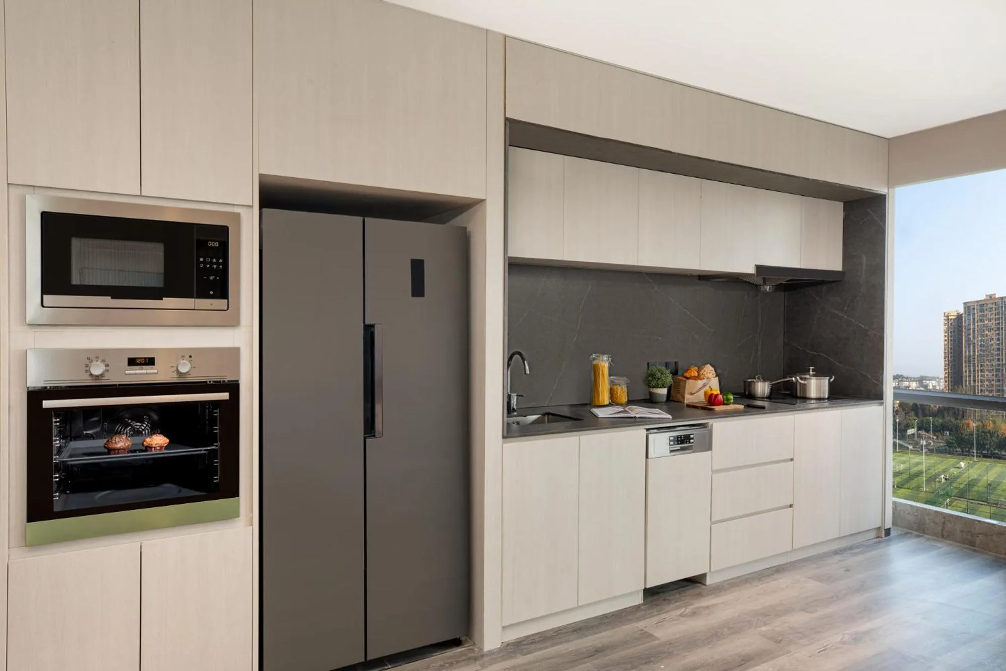 Coffee/tea facilities in Somerset Chayuan Chongqing