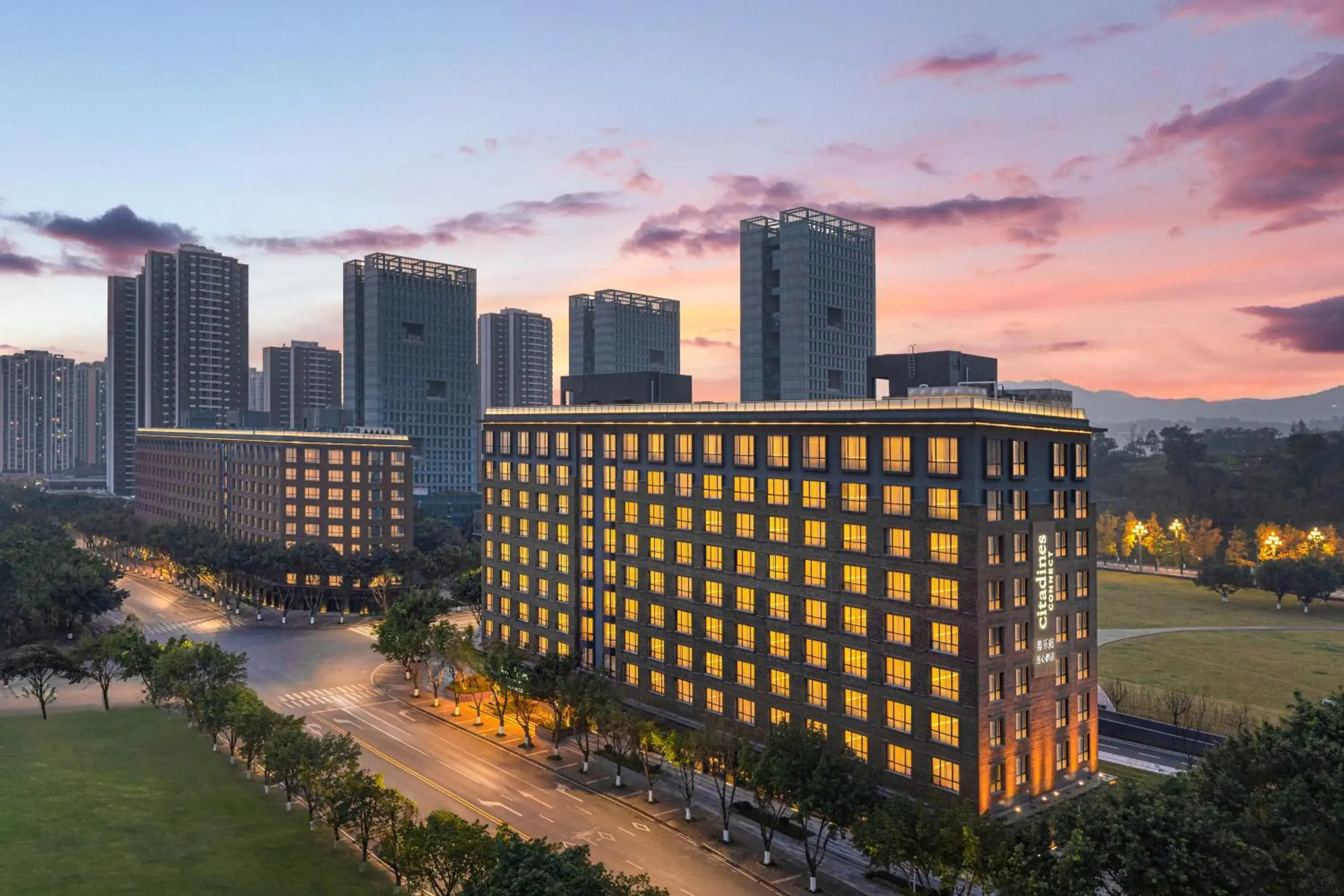 Property building in Citadines Connect Chayuan Chongqing Property building in Citadines Connect Chayuan Chongqing