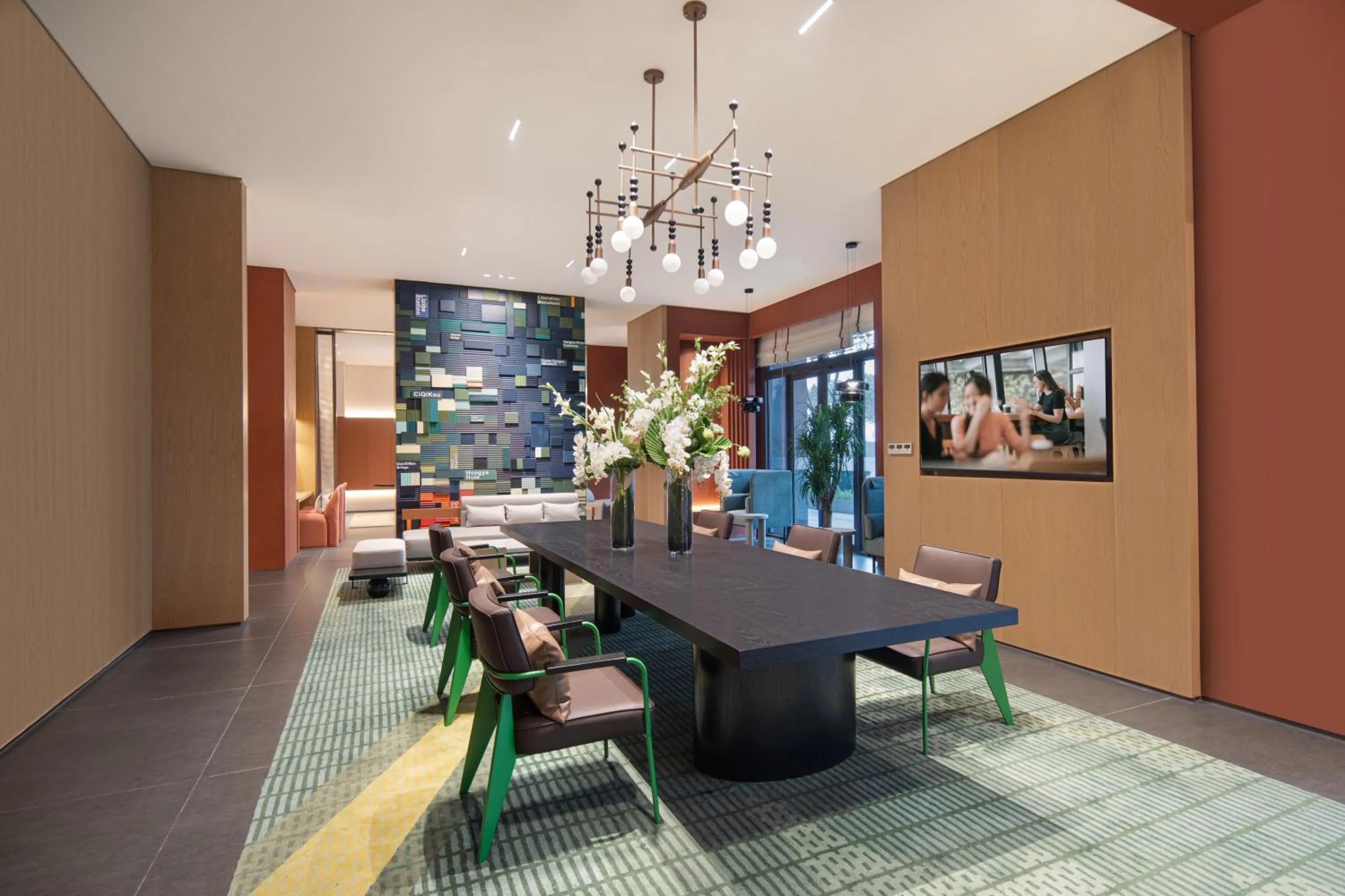 Seating area in Citadines Connect Chayuan Chongqing