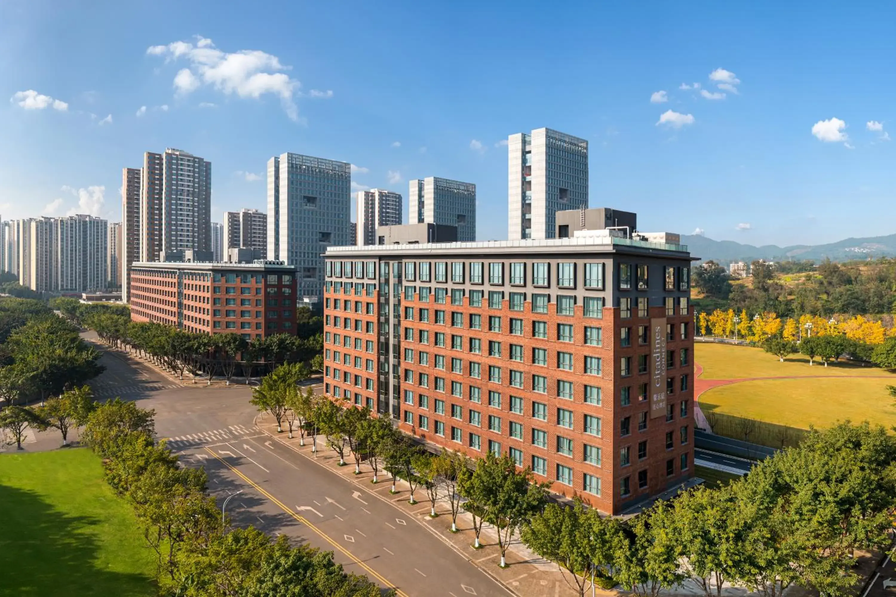 Property building in Citadines Connect Chayuan Chongqing Property building in Citadines Connect Chayuan Chongqing